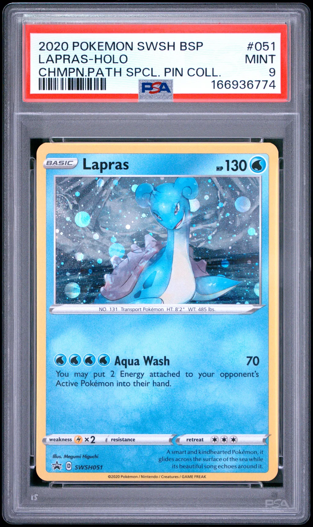 Lapras-Holo card artwork