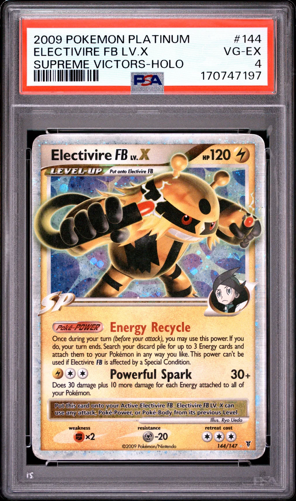 Electivire FB LV.X-Holo card artwork