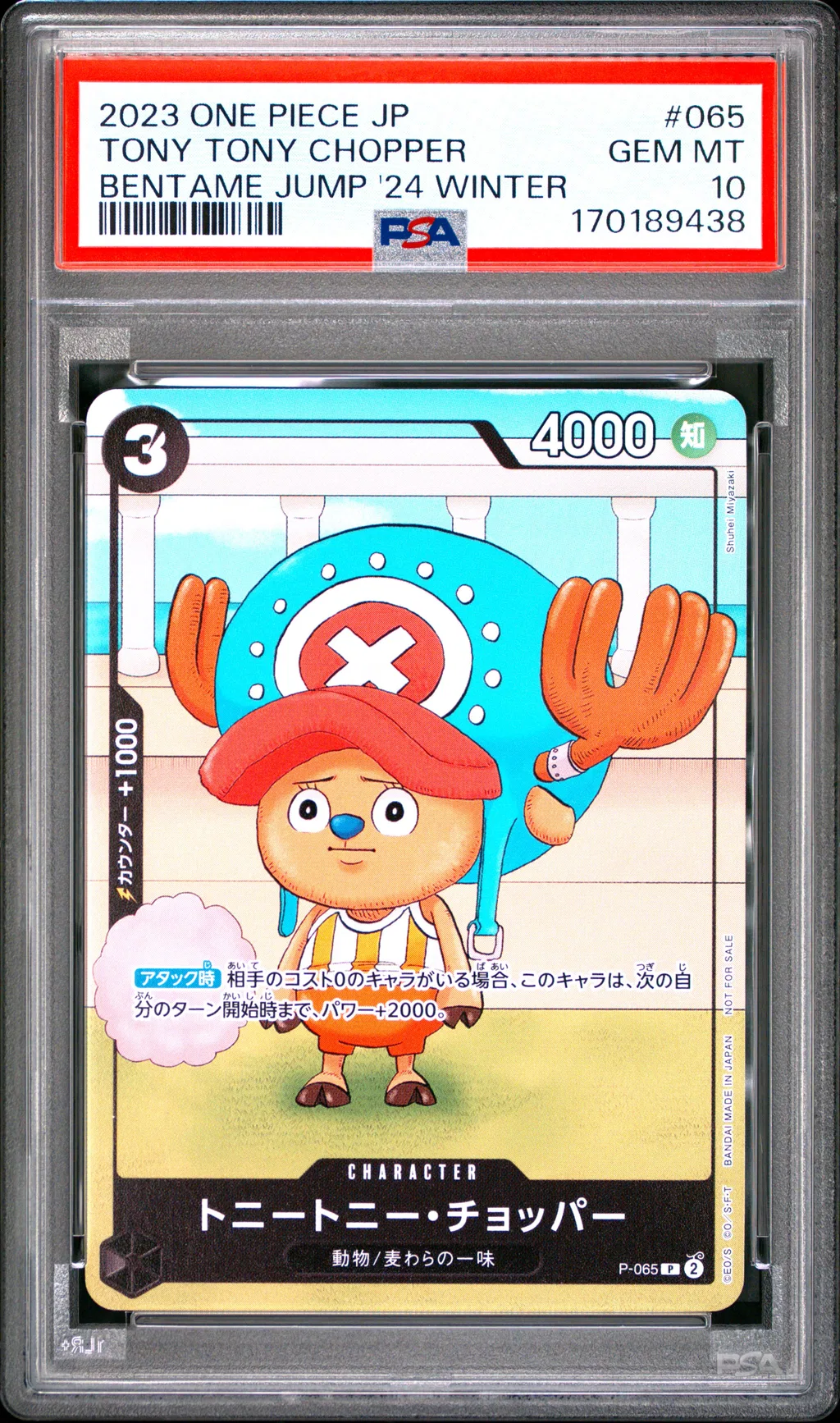Tony Tony Chopper card artwork