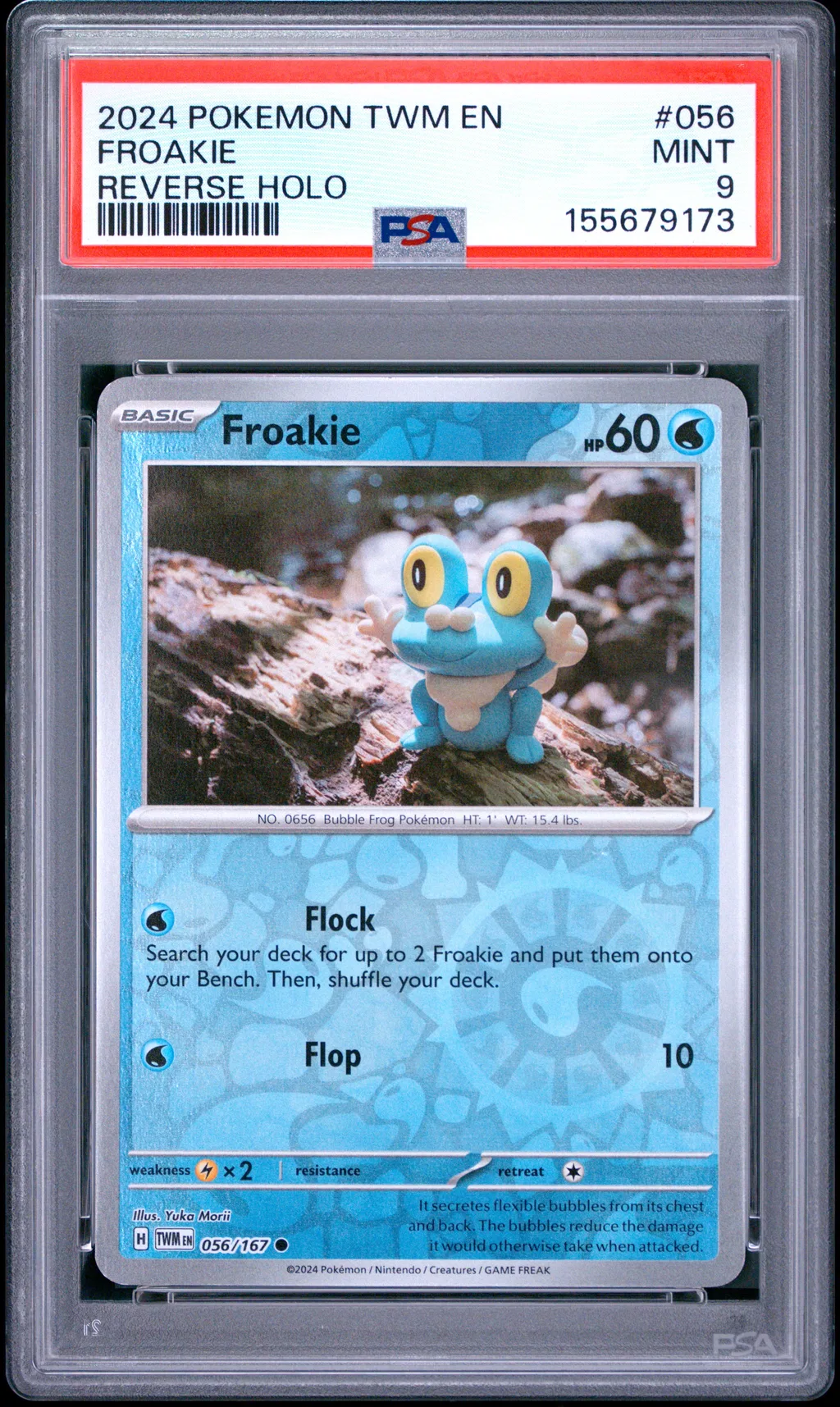 Froakie card artwork
