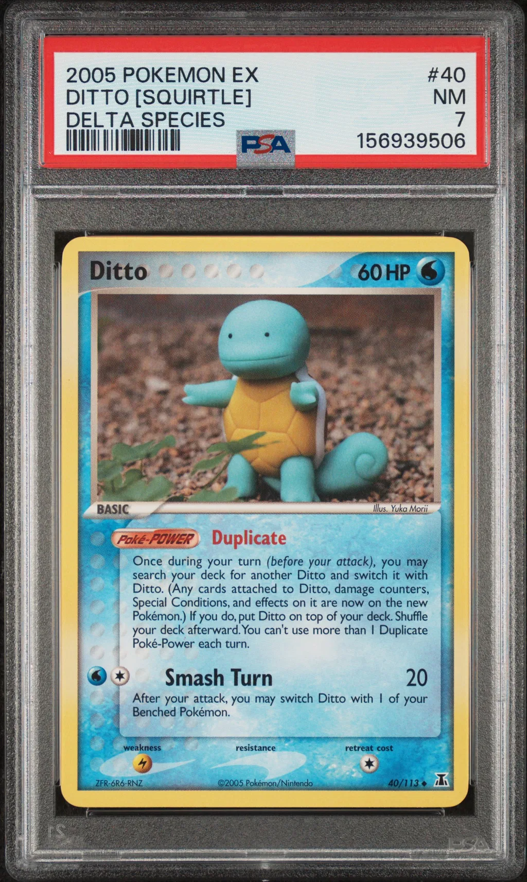 Ditto [Squirtle] card artwork