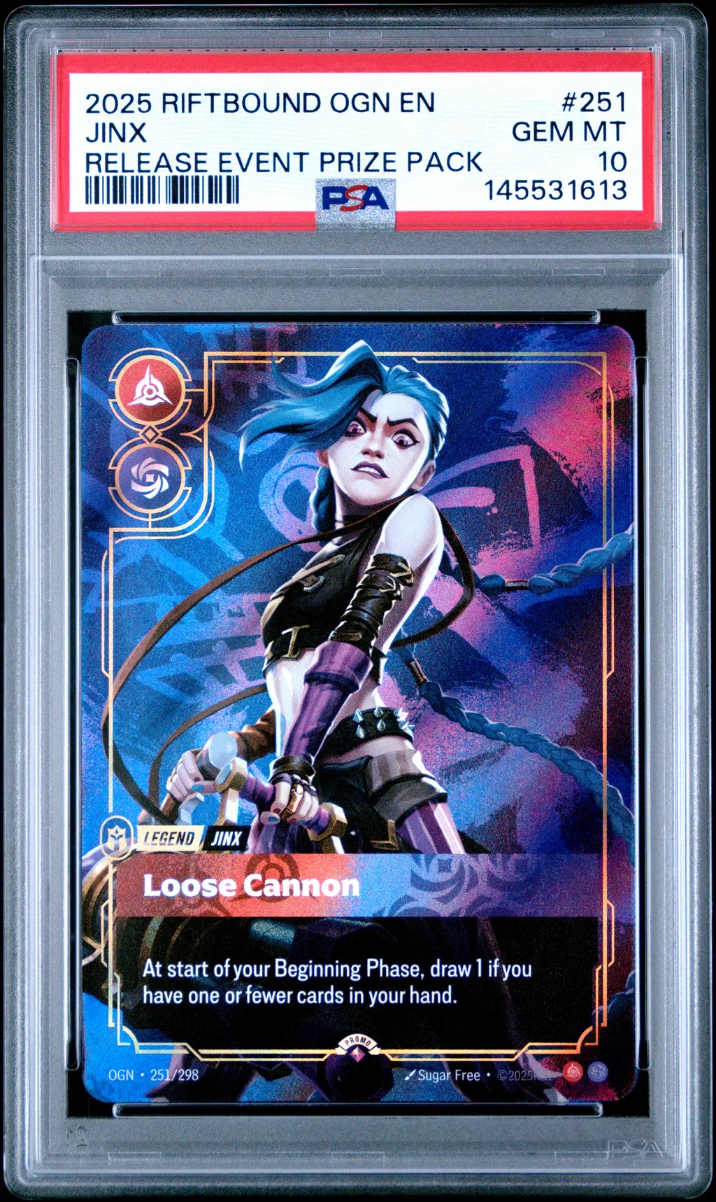 Jinx - Loose Cannon card artwork