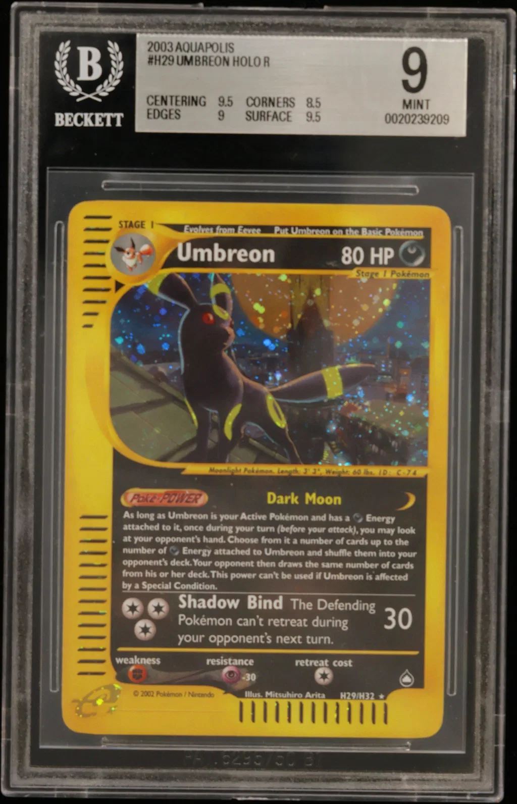Umbreon card artwork