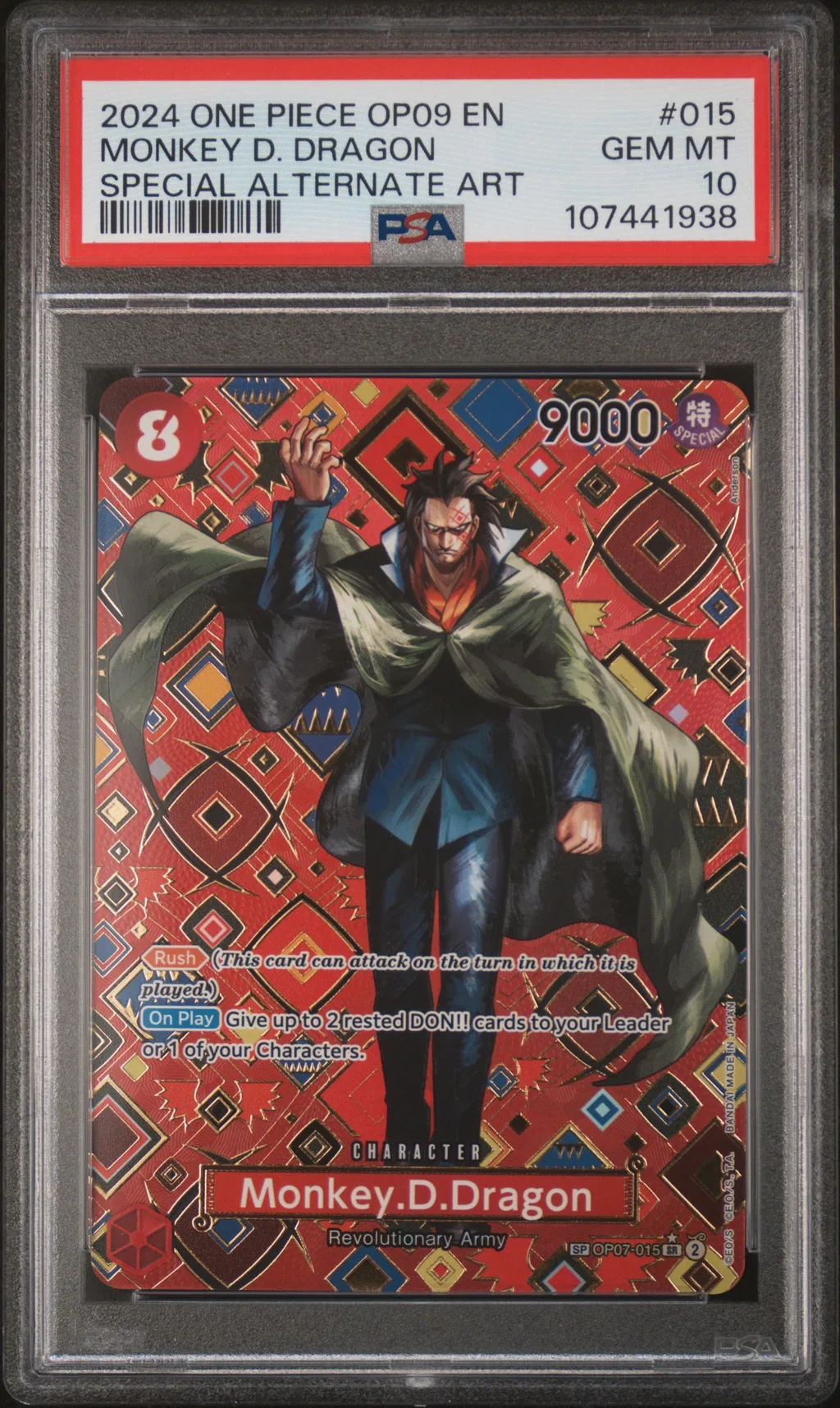 Monkey D. Dragon card artwork