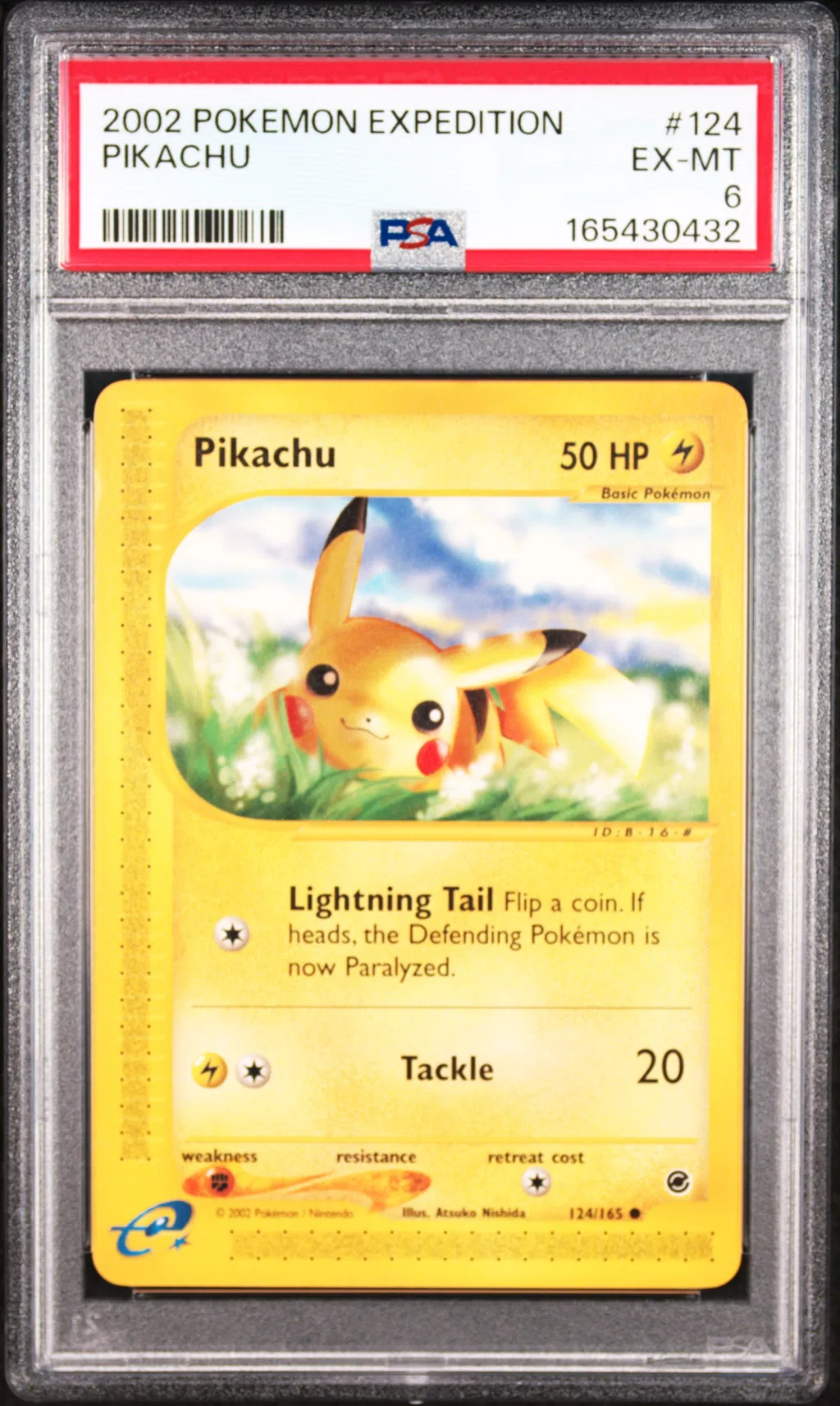 Pikachu card artwork