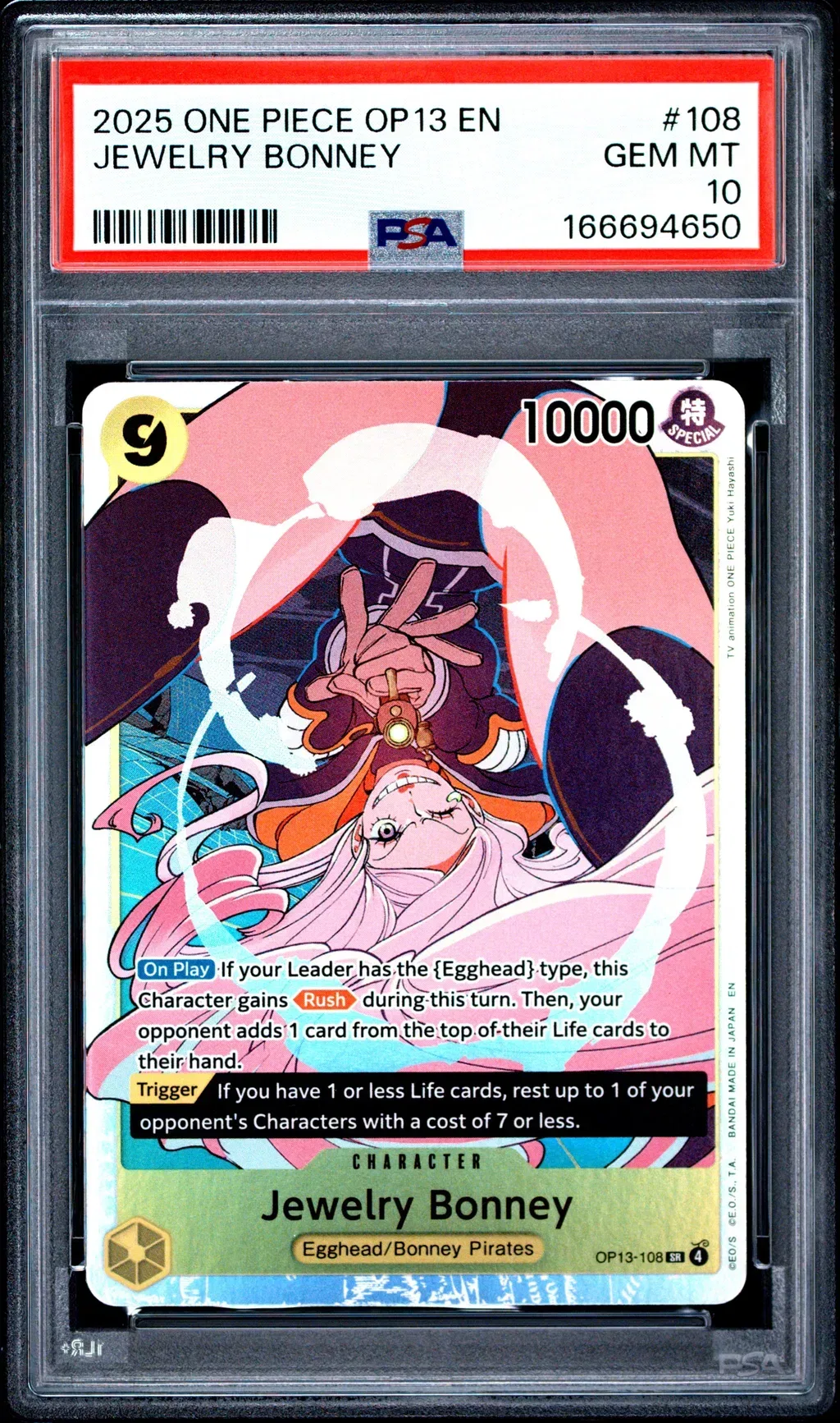 Jewelry Bonney card artwork