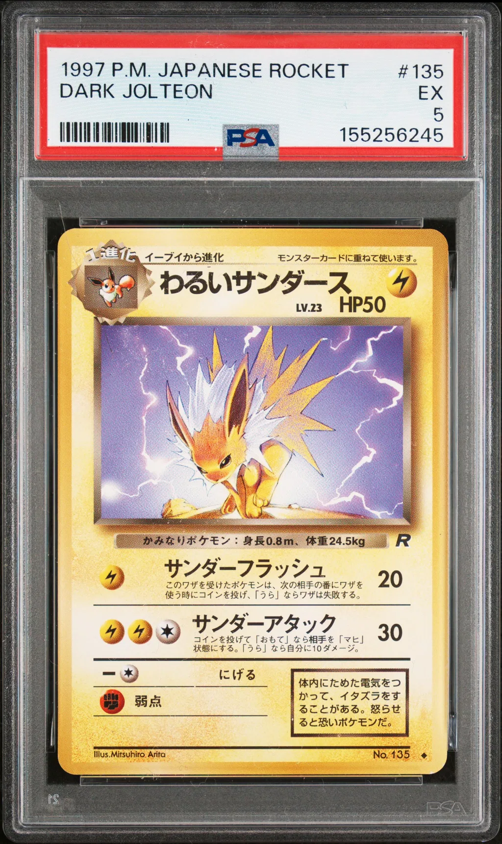 Dark Jolteon card artwork