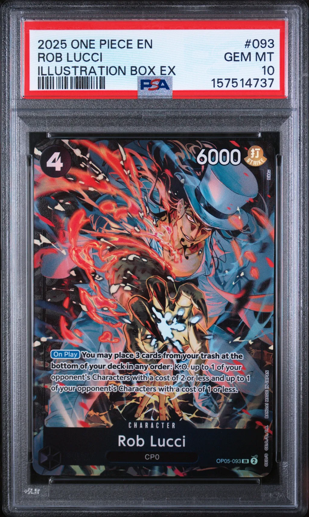 Rob Lucci card artwork