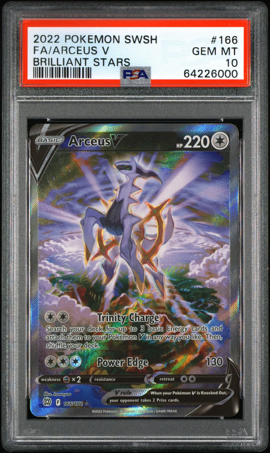 Full Art/Arceus V card artwork