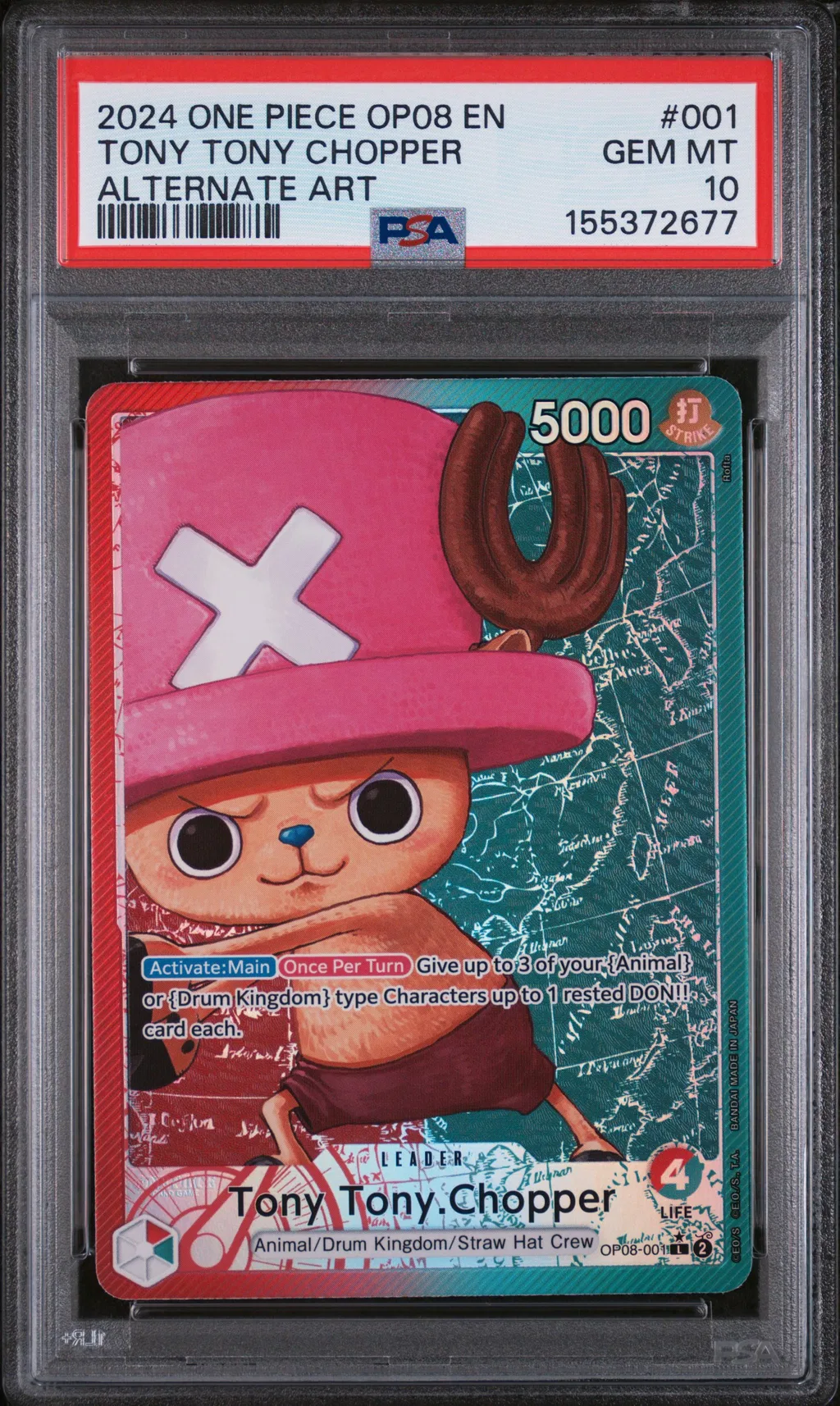 Tony Tony Chopper card artwork