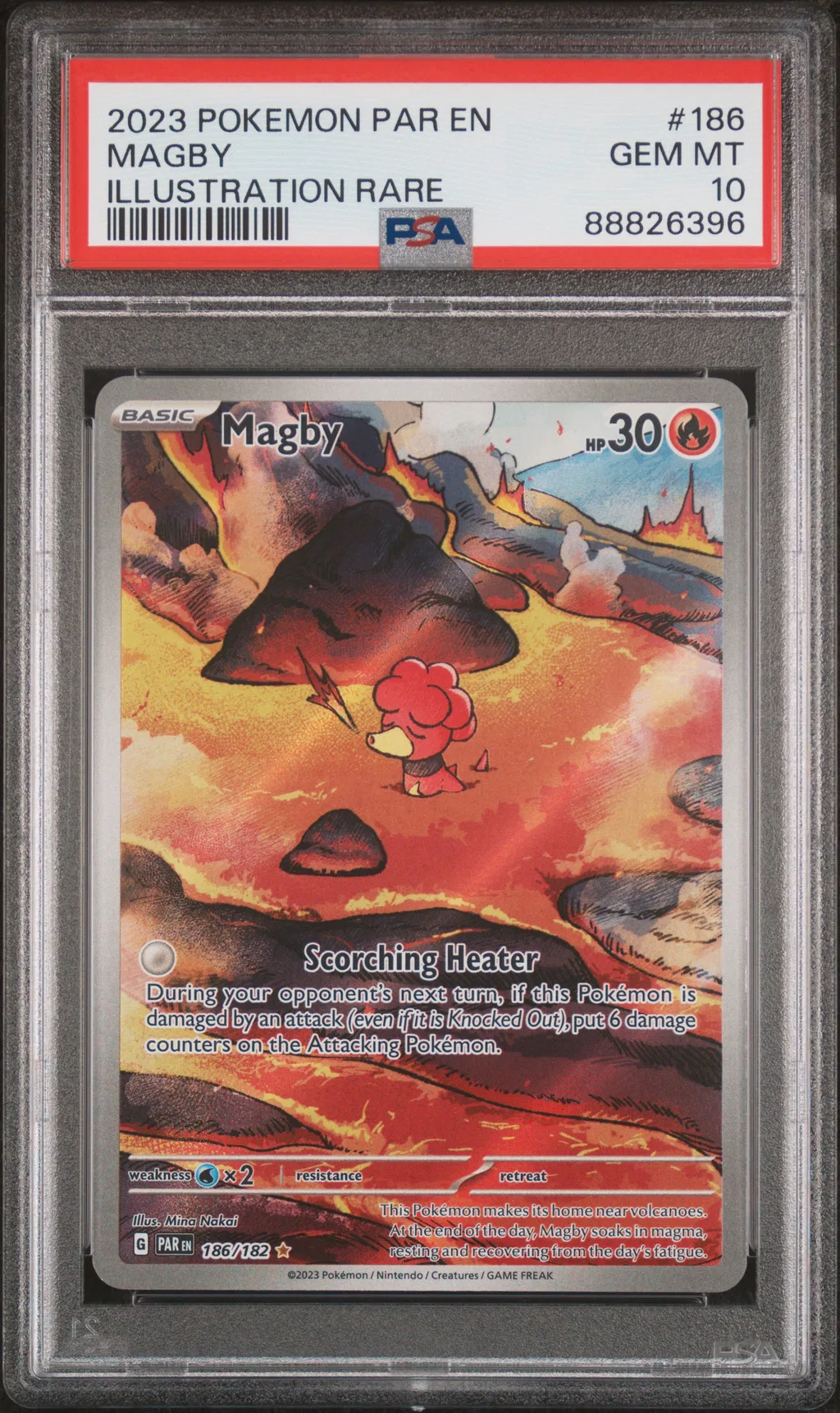 Magby card artwork