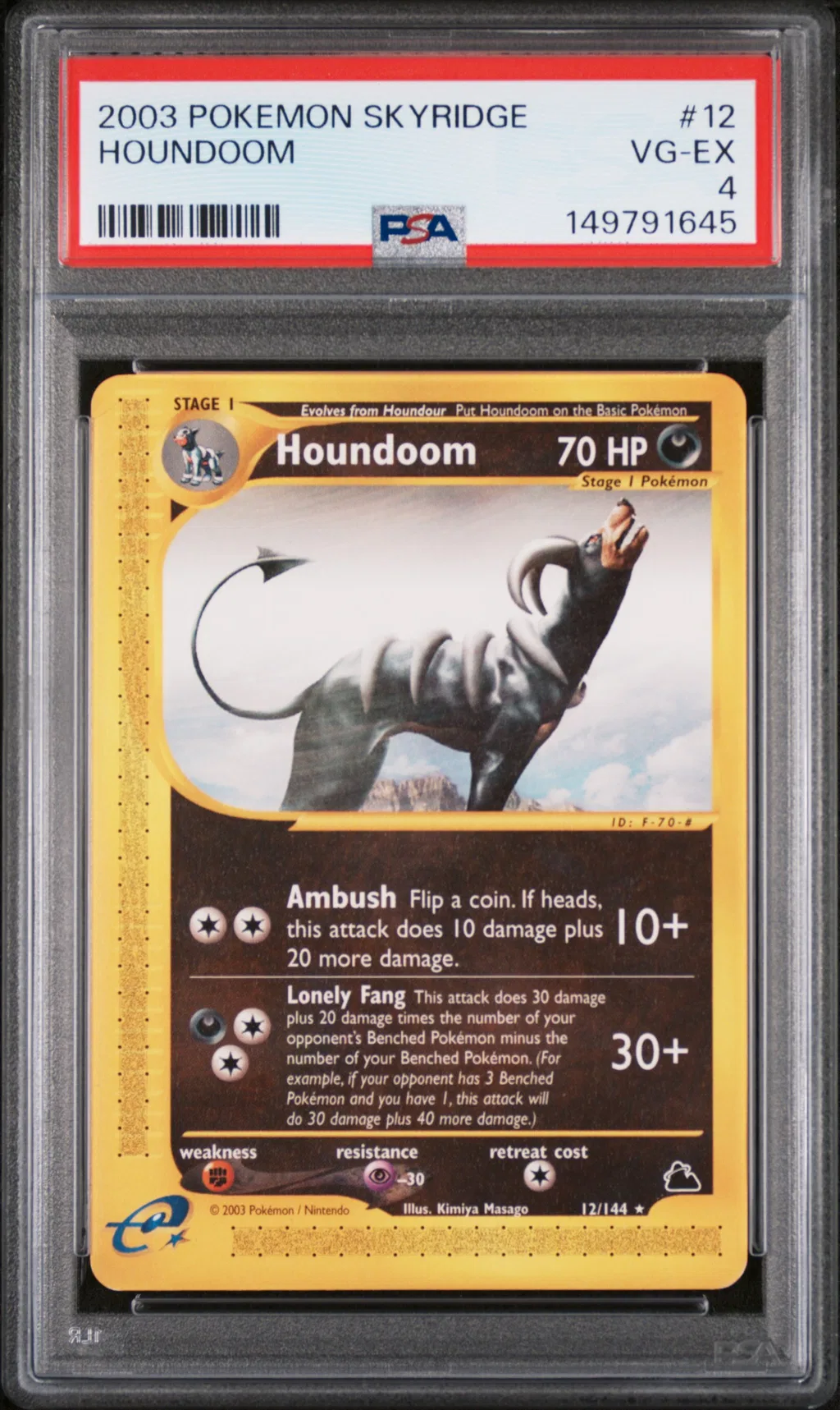 Houndoom card artwork