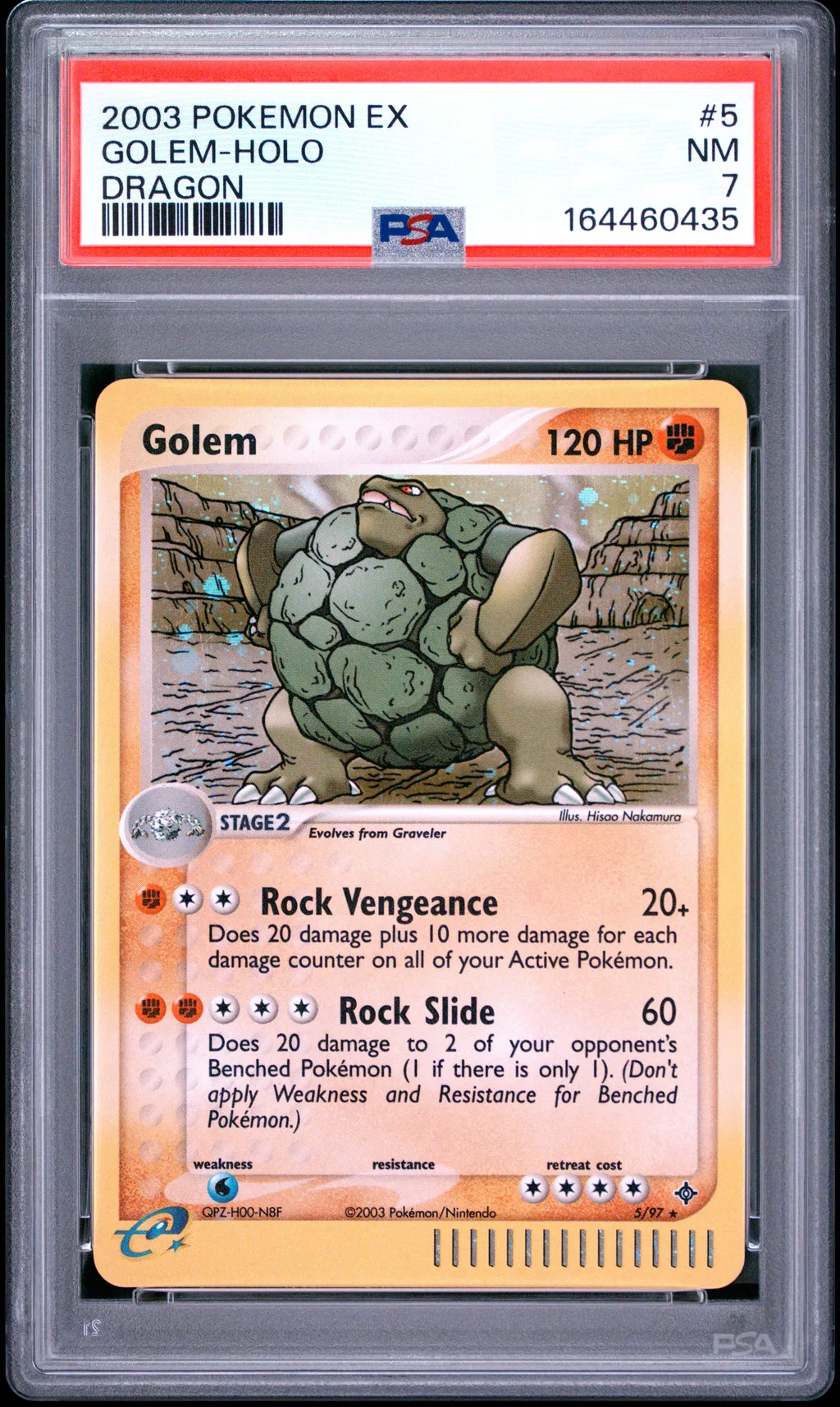 Golem-Holo card artwork