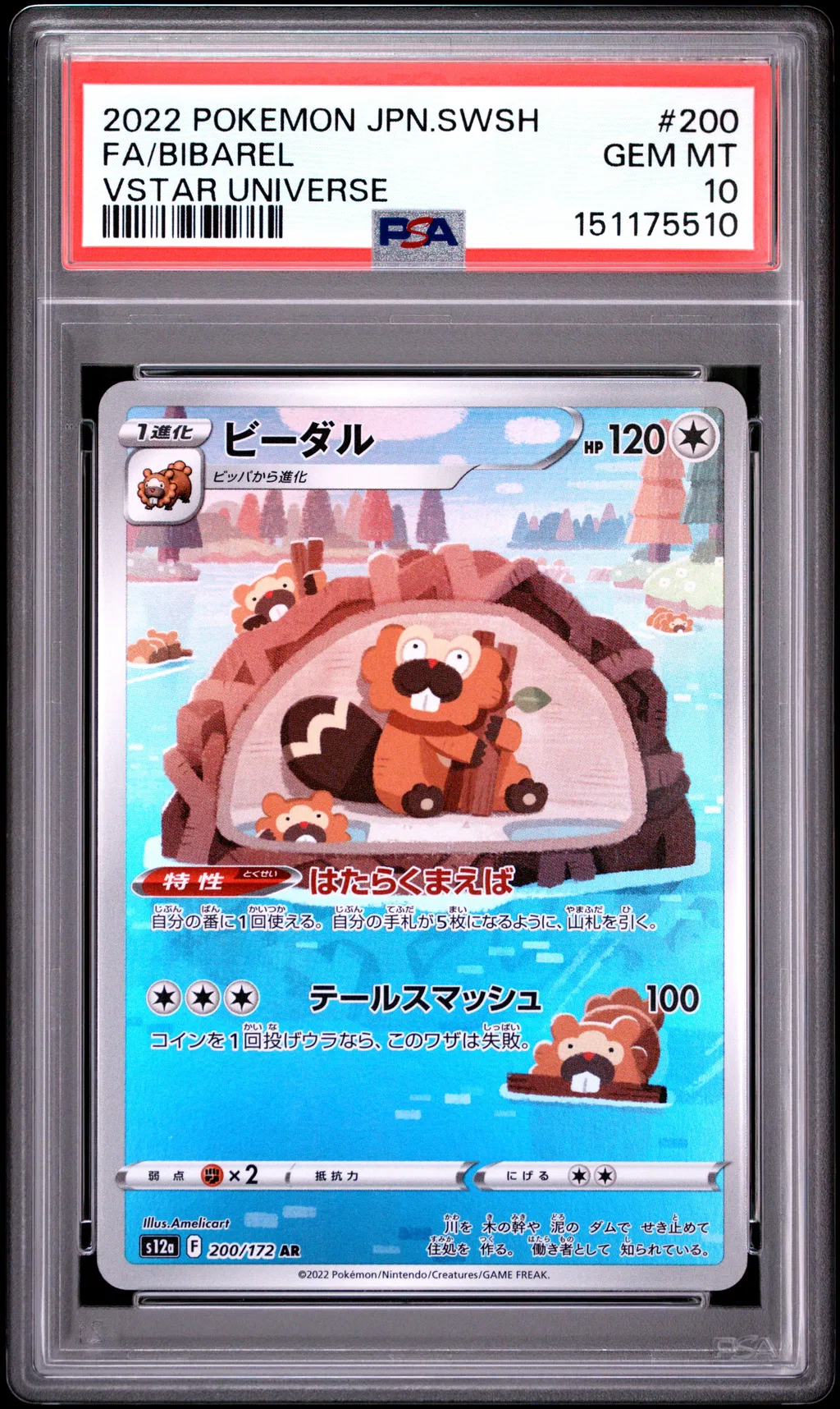 Full Art/Bibarel card artwork