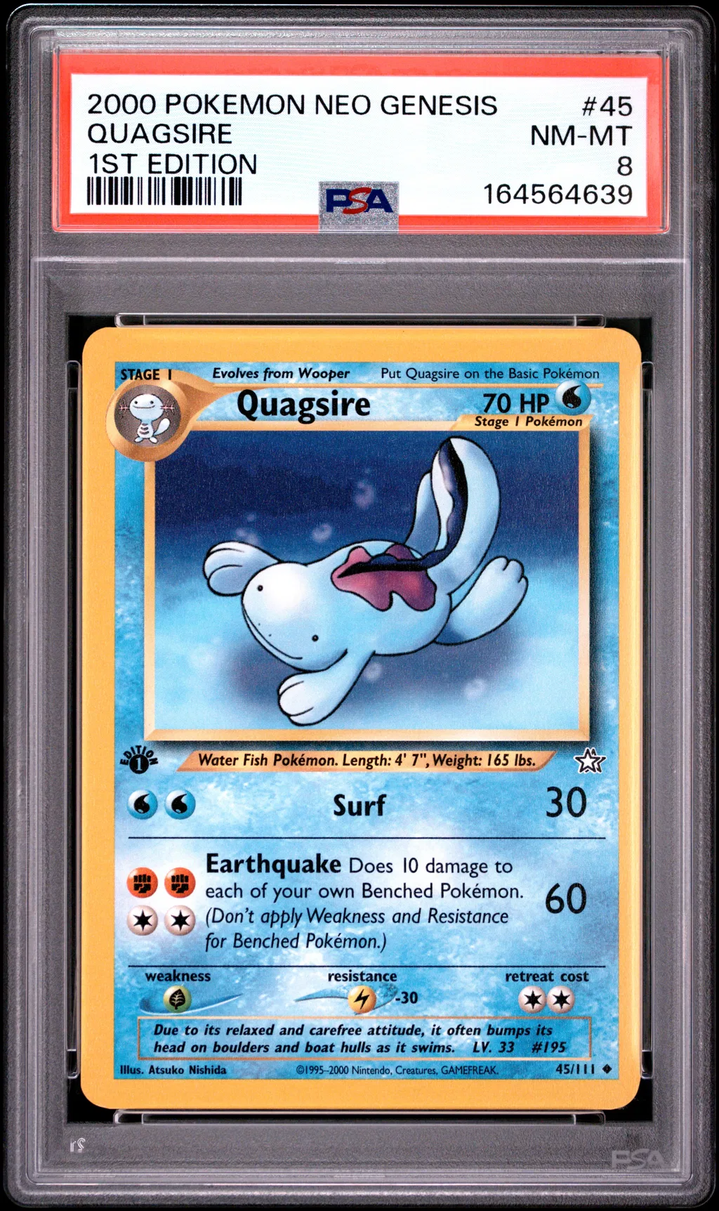 Quagsire card artwork