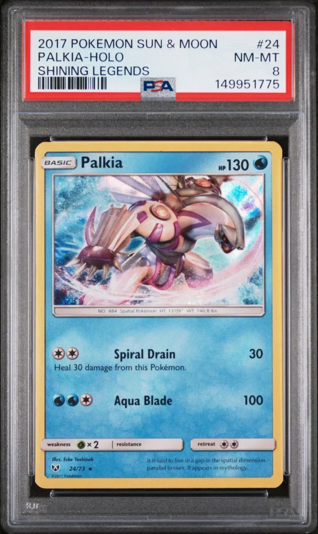 Palkia-Holo card artwork