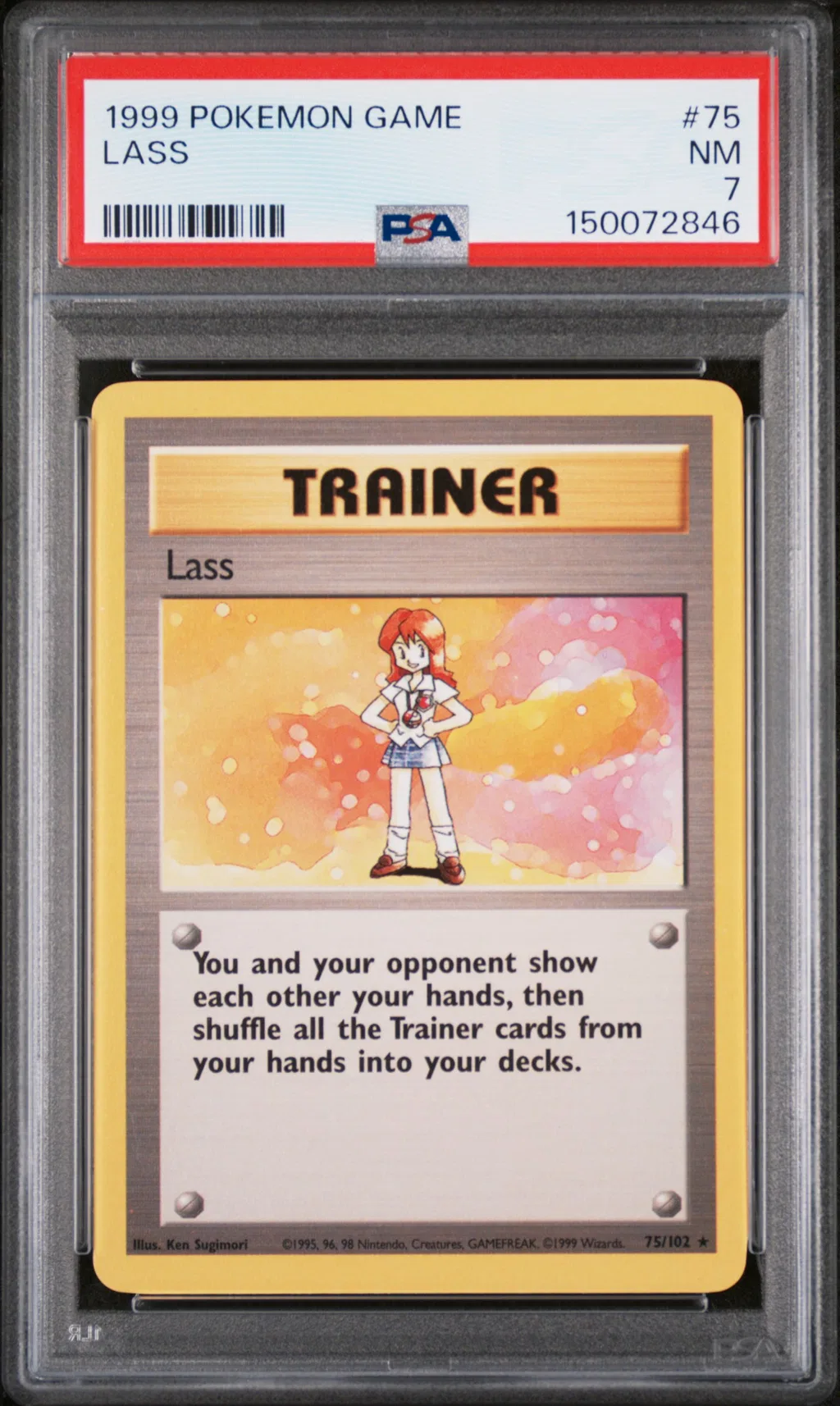 Lass card artwork