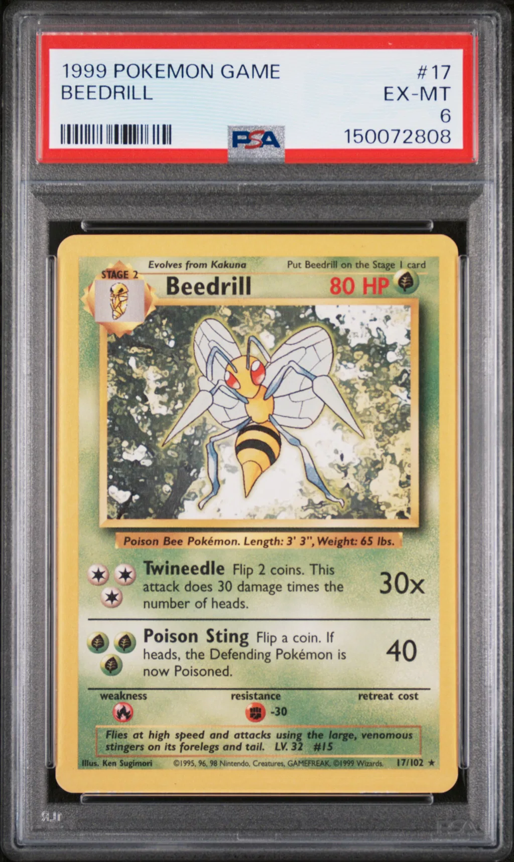 Beedrill card artwork