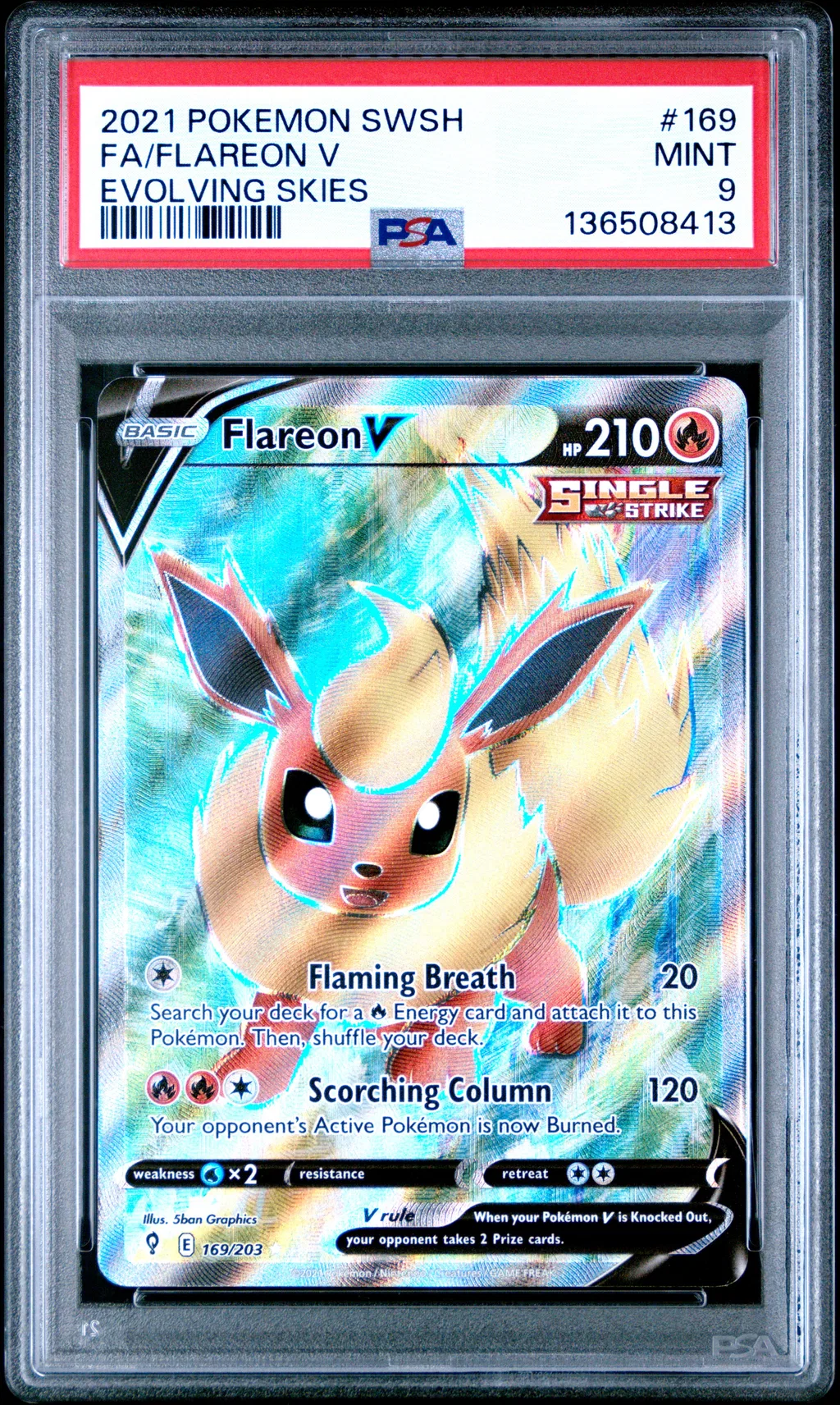 Full Art/Flareon V card artwork