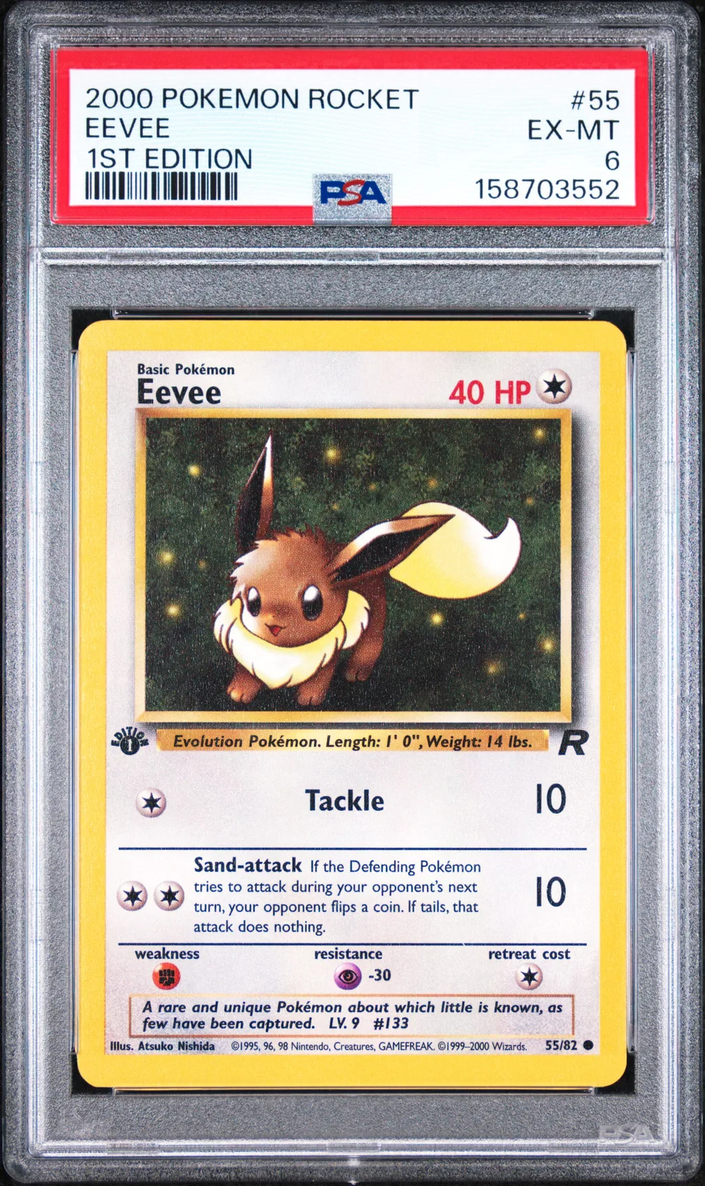 Eevee card artwork