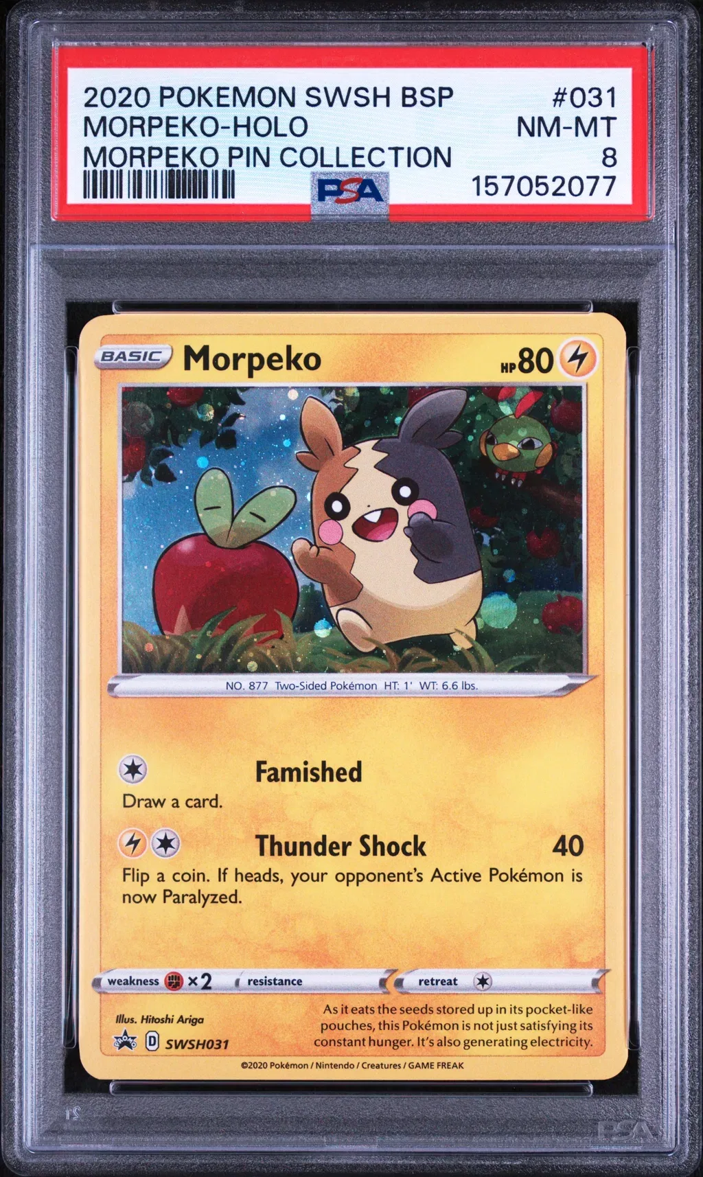 Morpeko-Holo card artwork