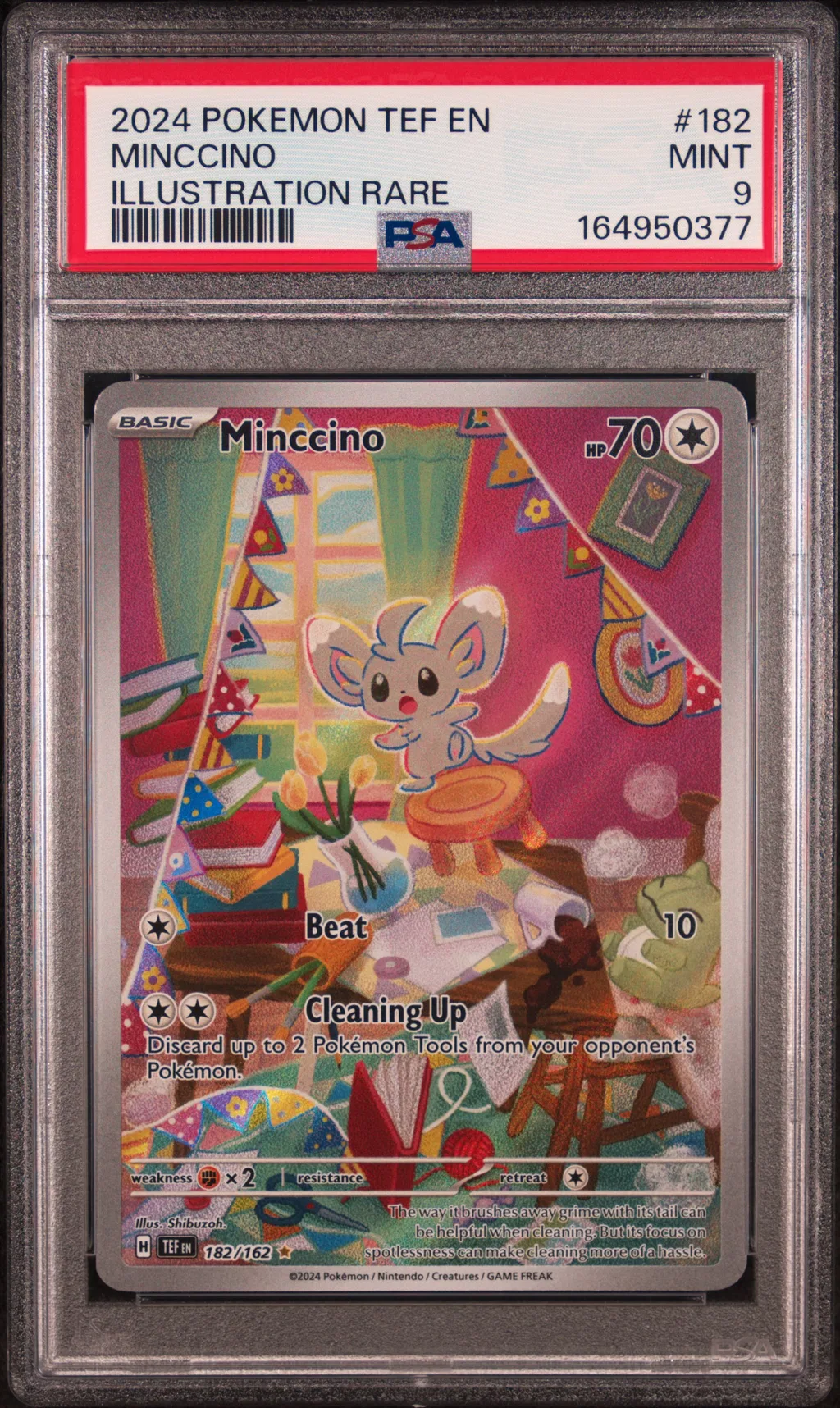 Minccino card artwork