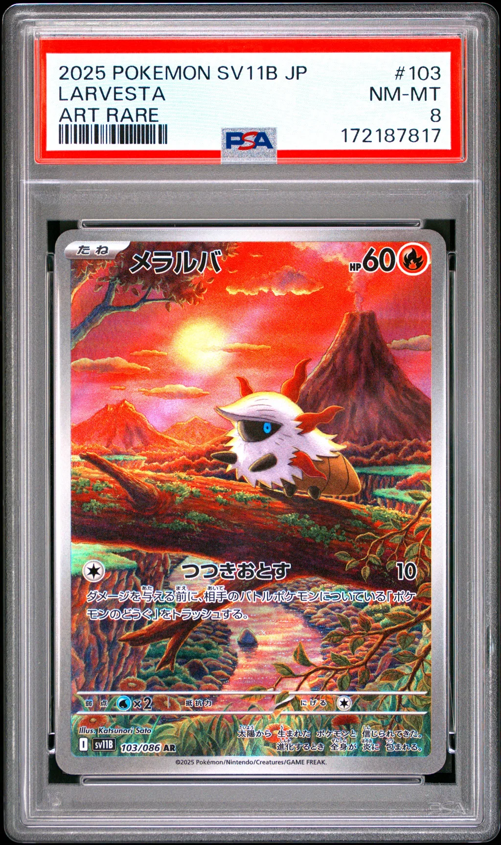 Larvesta card artwork
