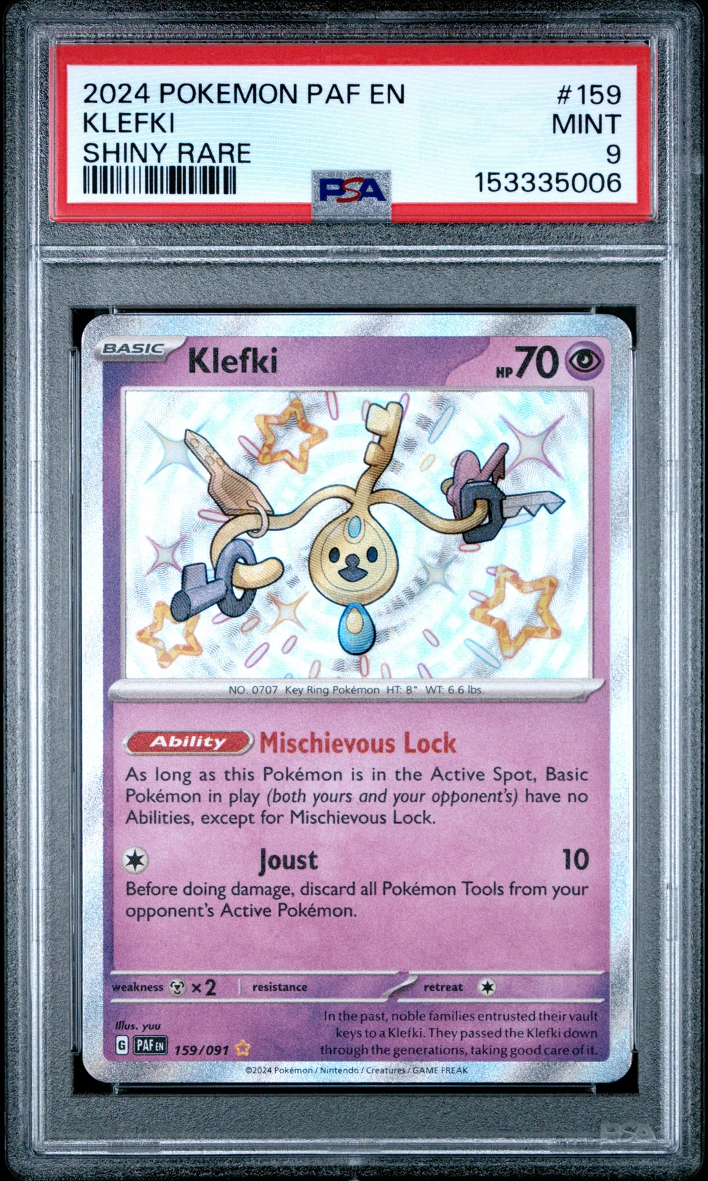 Klefki card artwork