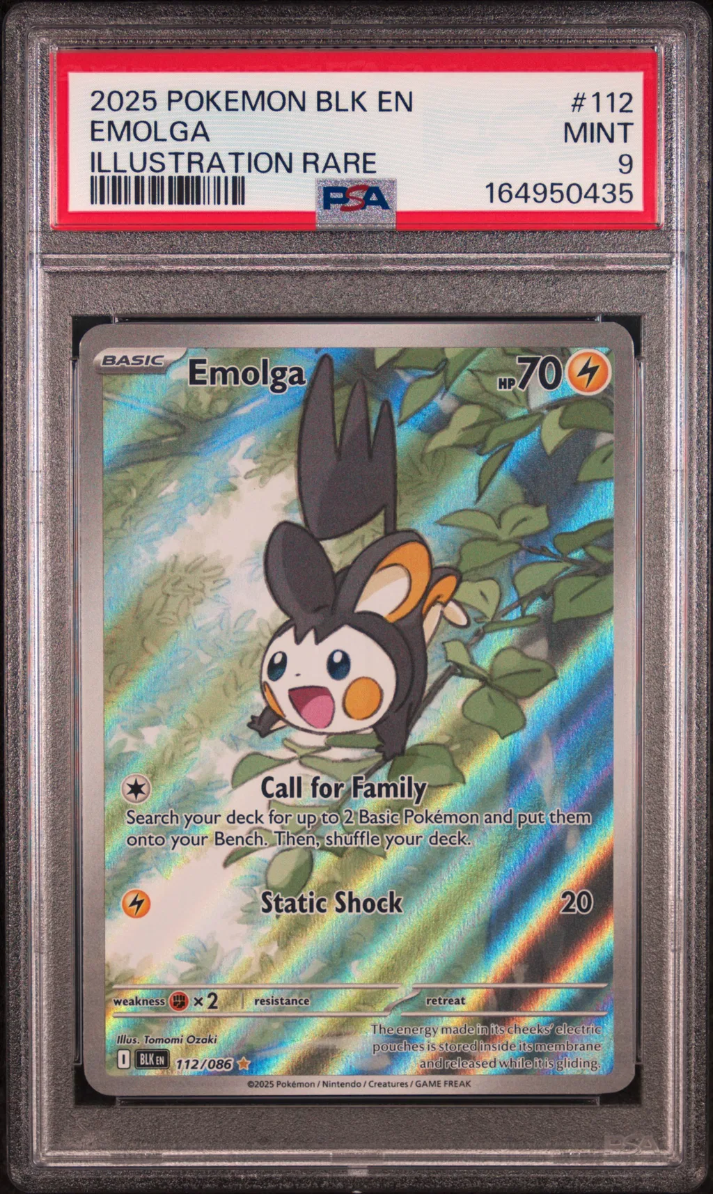 Emolga card artwork