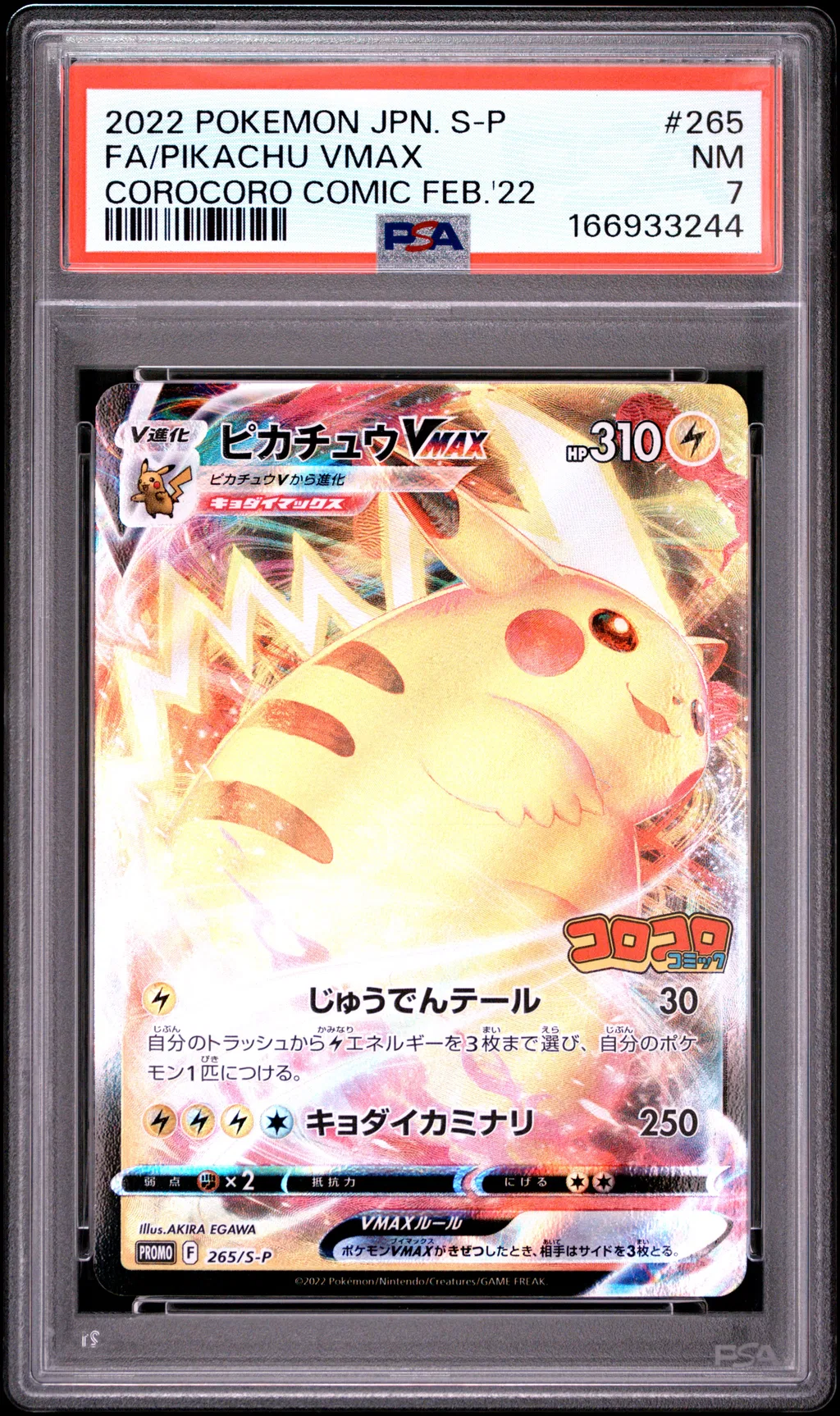 Full Art/Pikachu Vmax card artwork