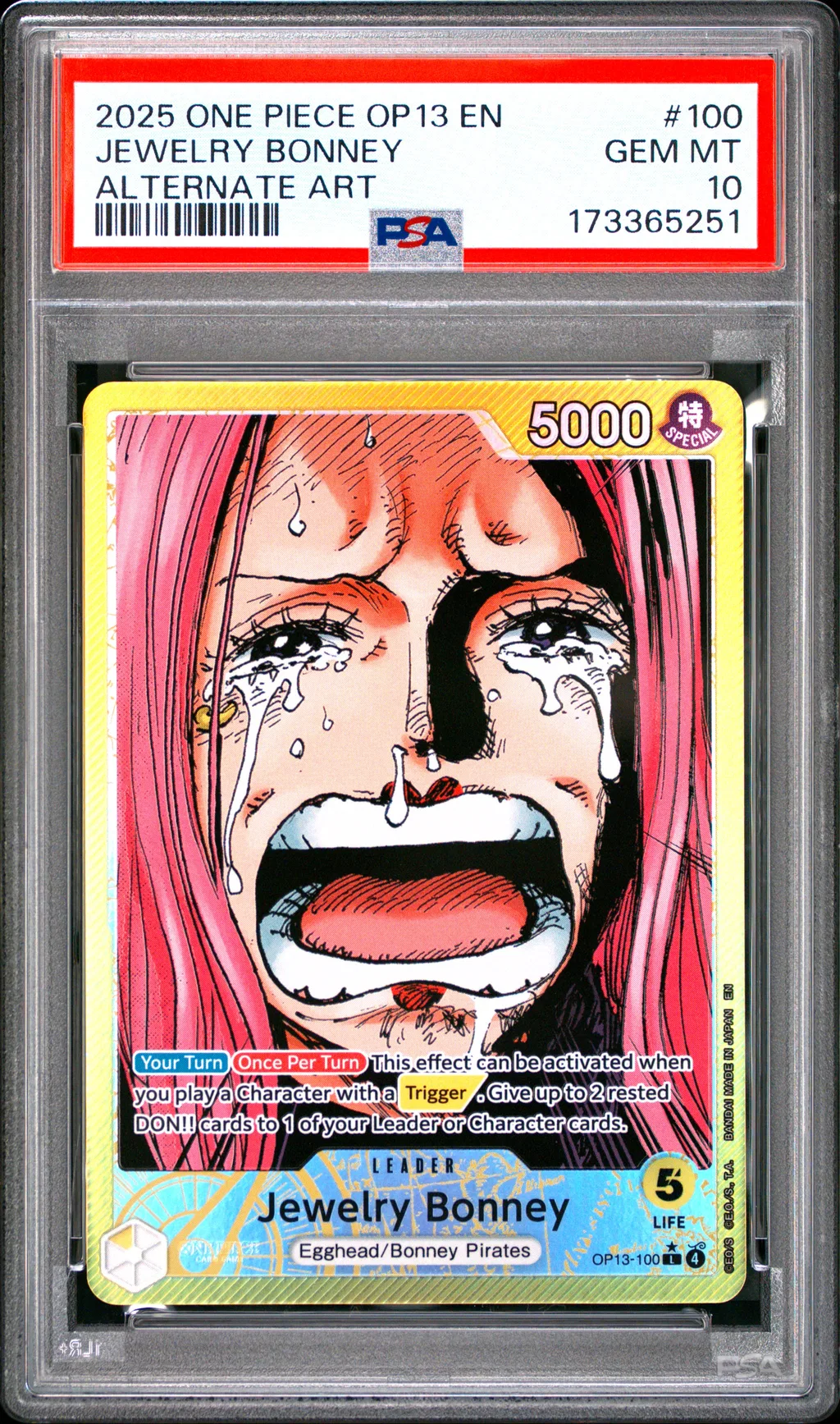 Jewelry Bonney card artwork