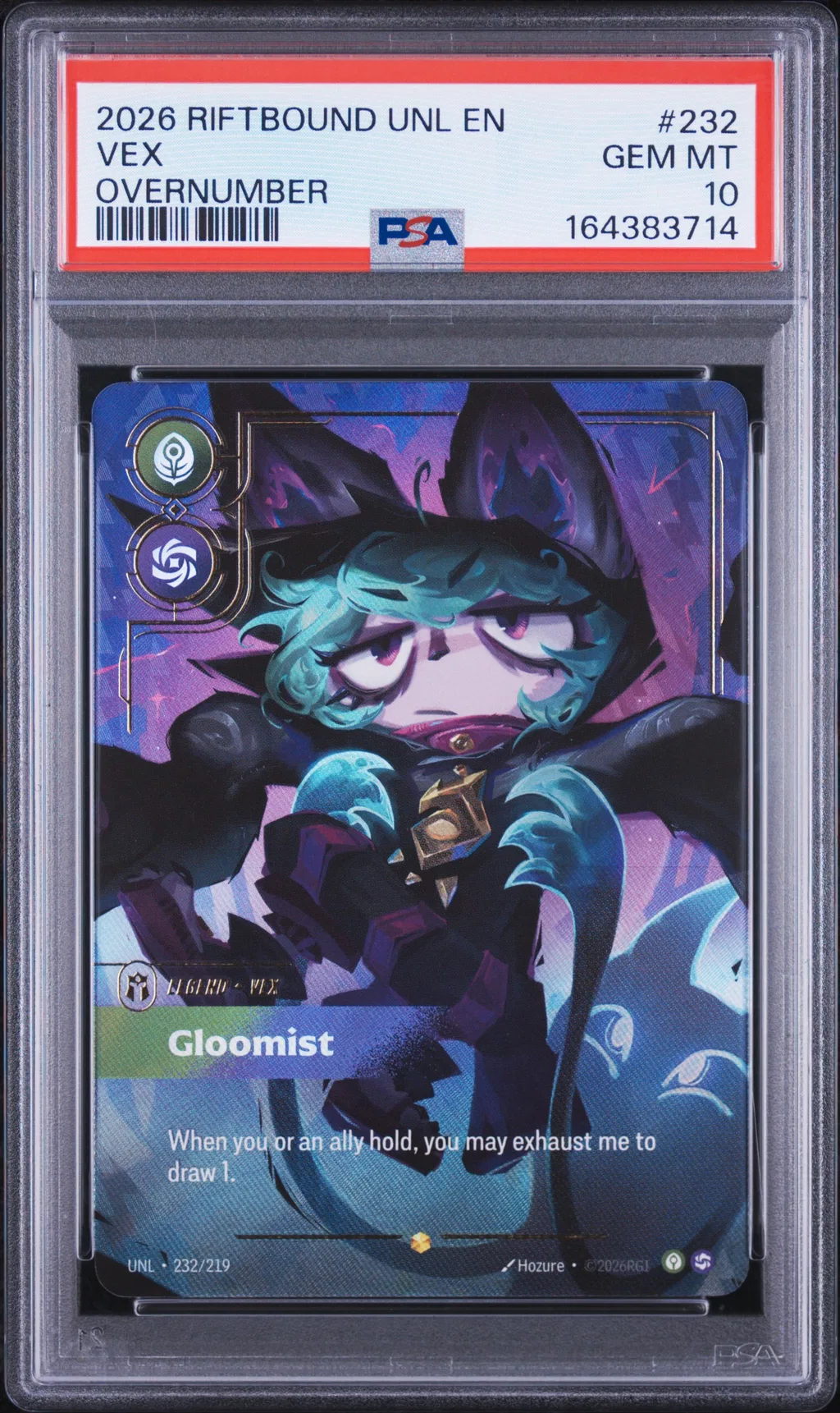 Vex - Gloomist card artwork