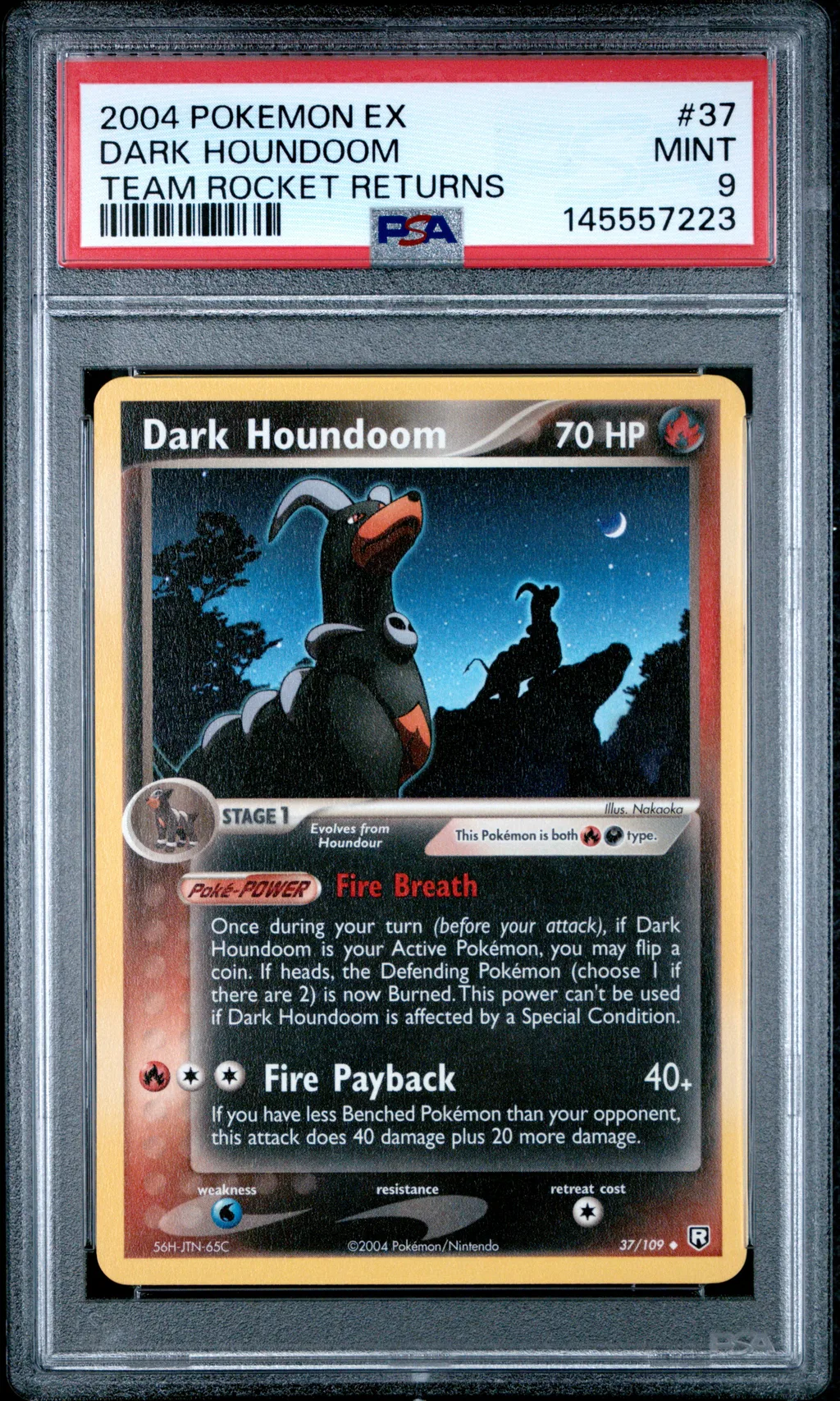 Dark Houndoom card artwork
