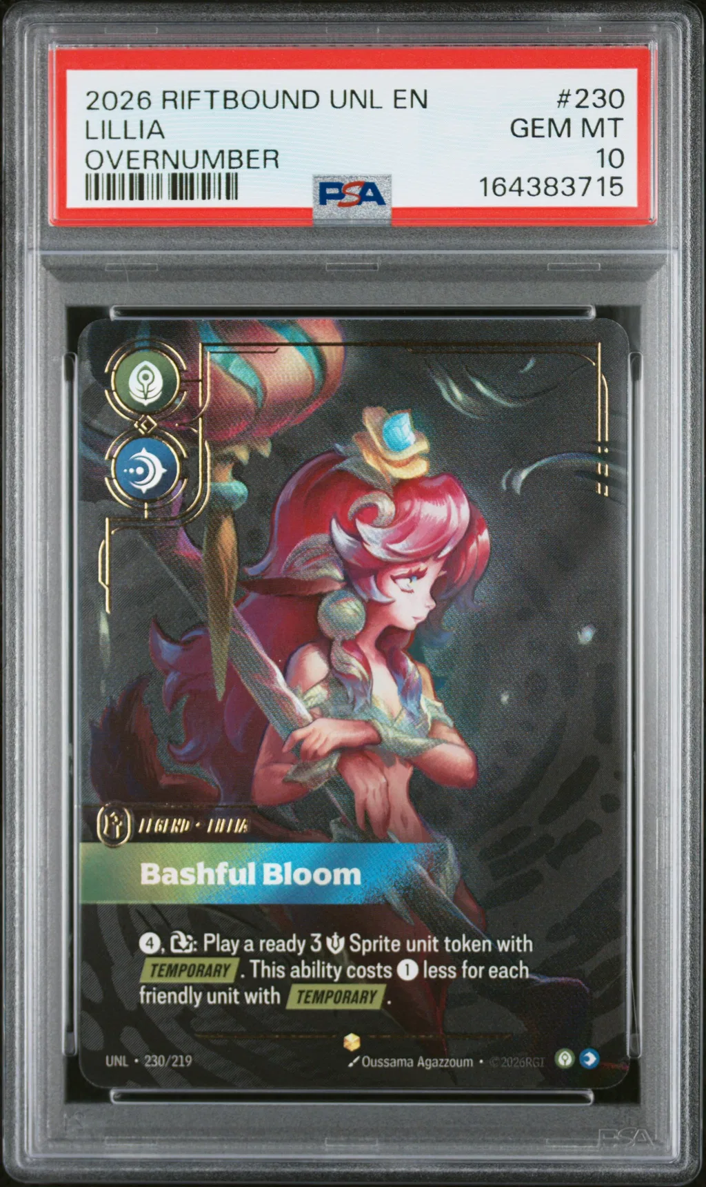 Lillia - Bashful Bloom card artwork