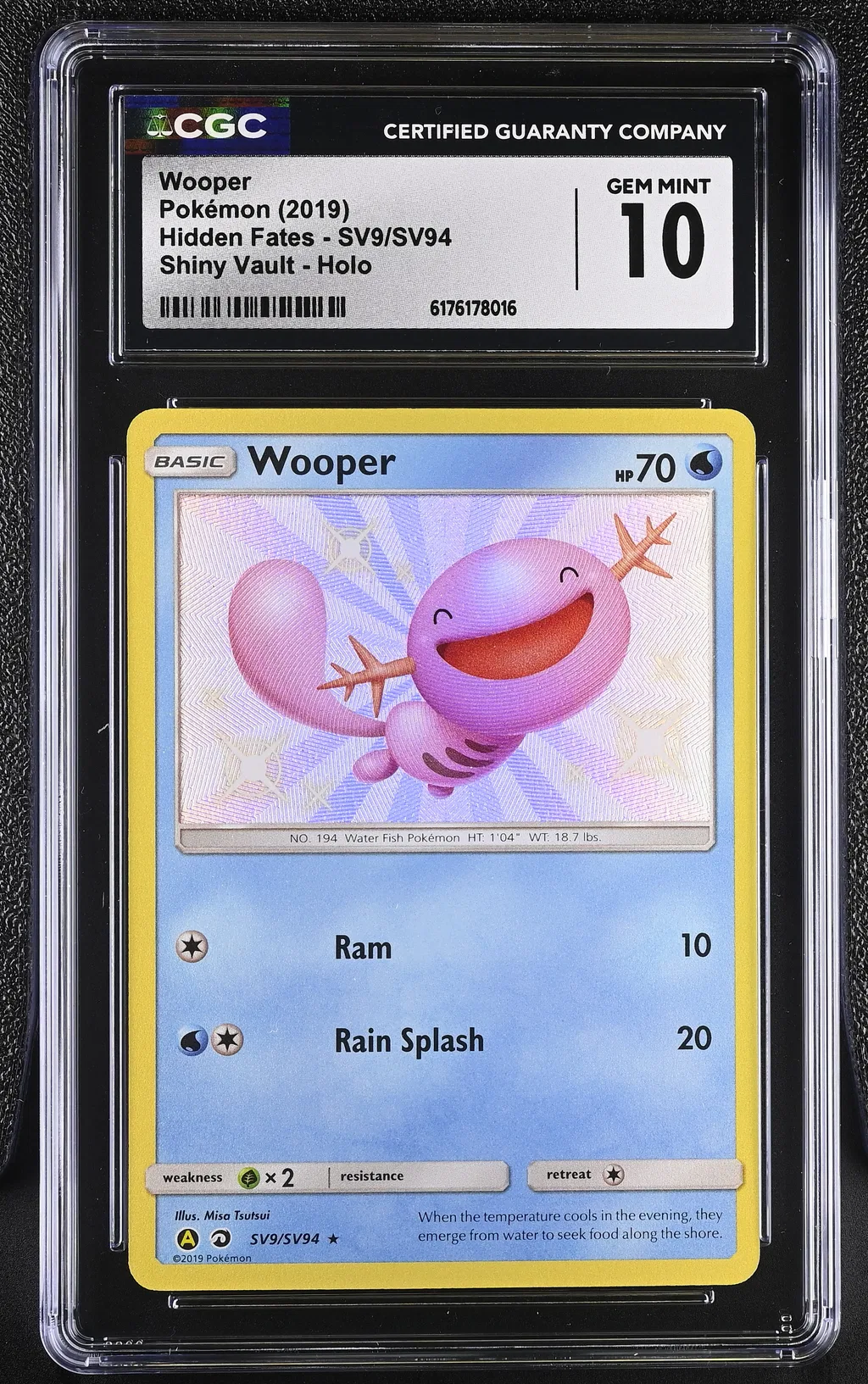 Wooper card artwork