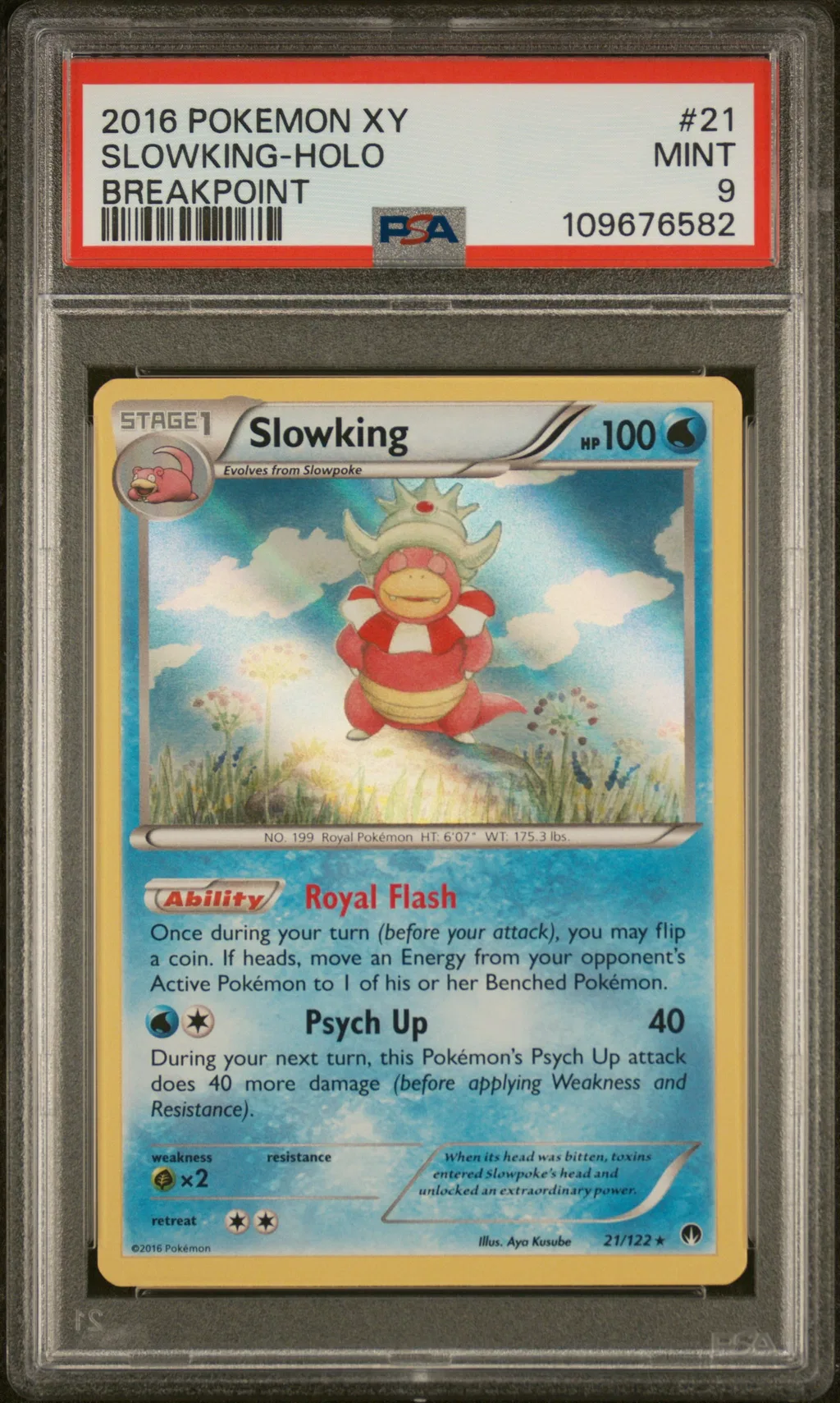 Slowking-Holo card artwork