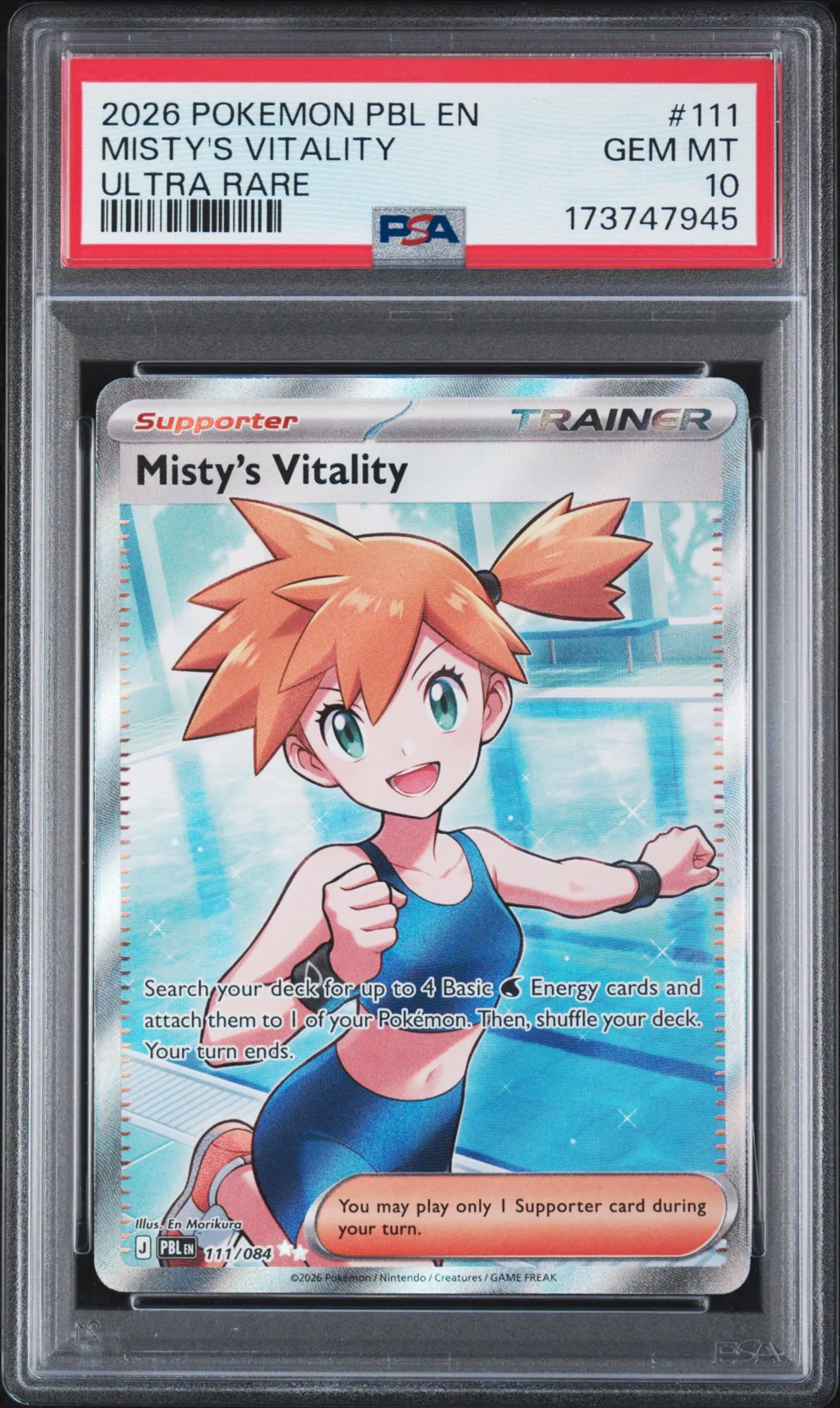 Misty's Vitality card artwork
