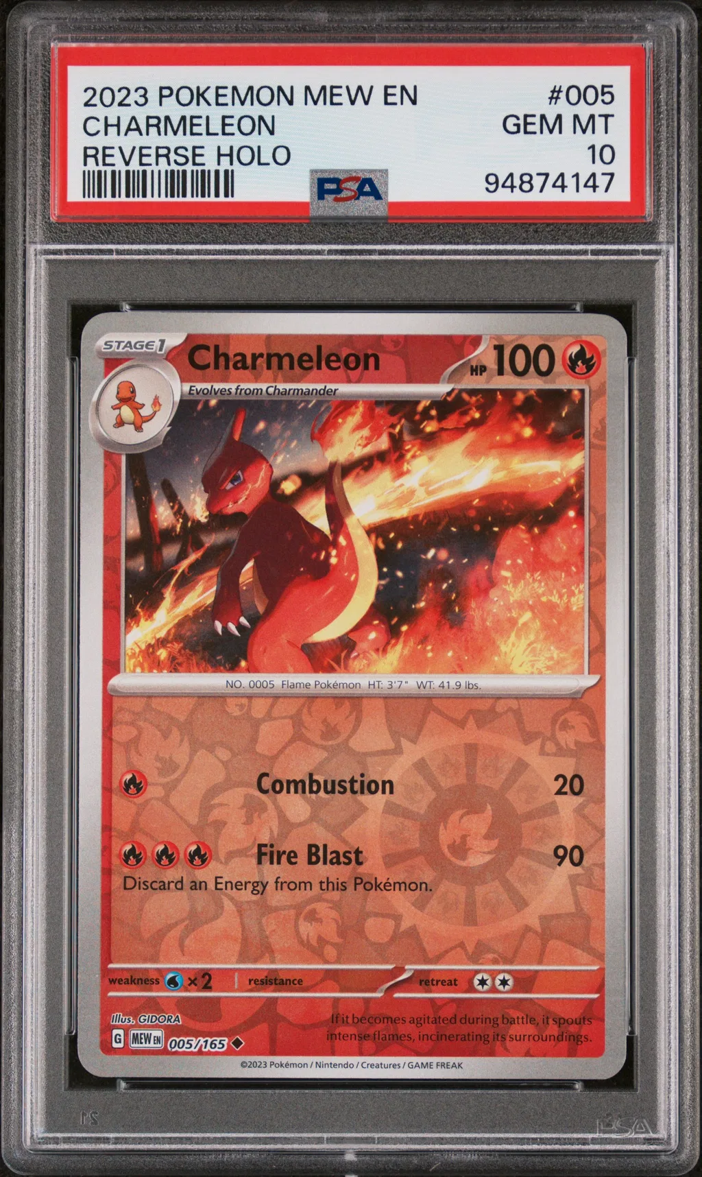 Charmeleon card artwork