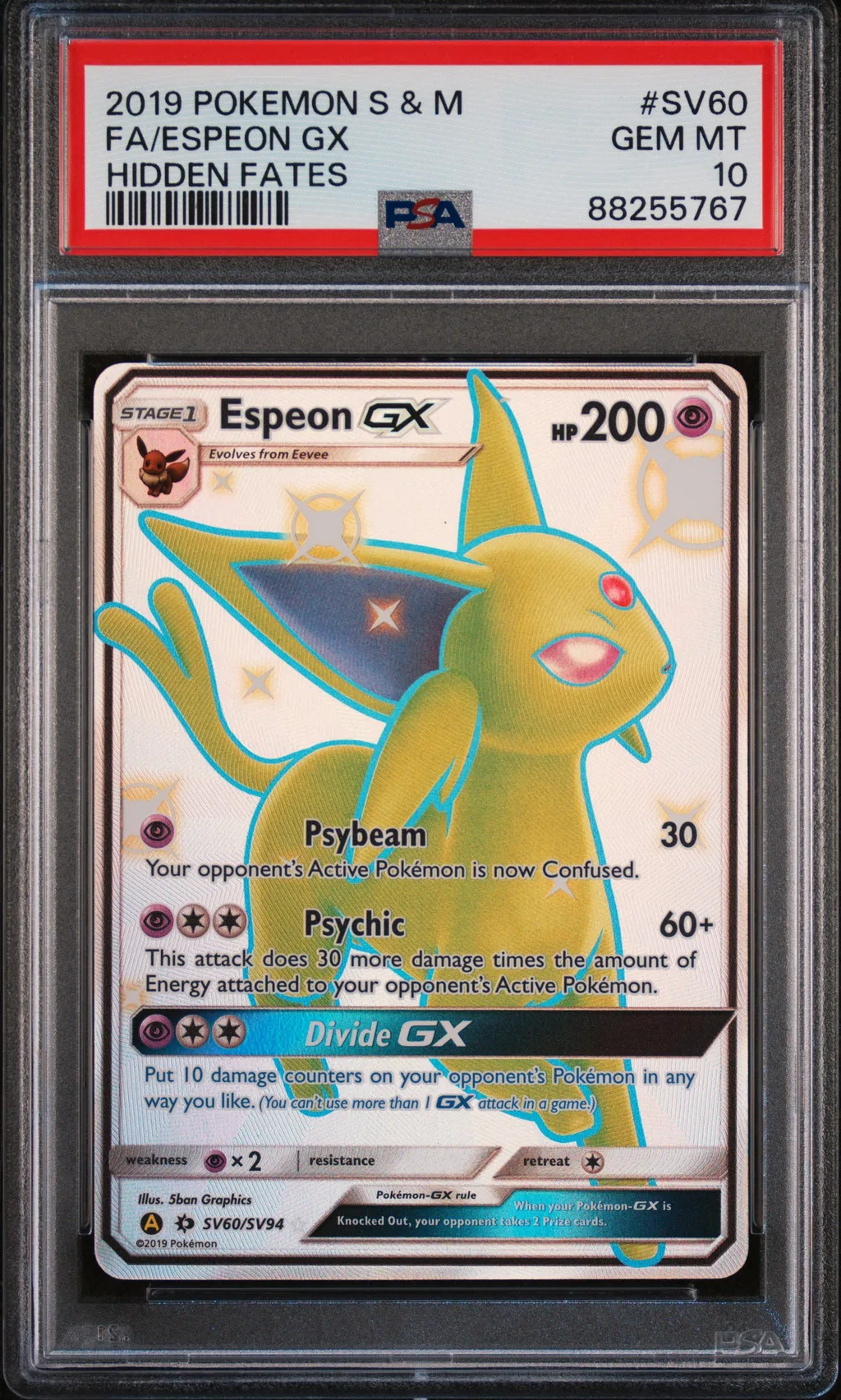 Full Art/Espeon GX card artwork