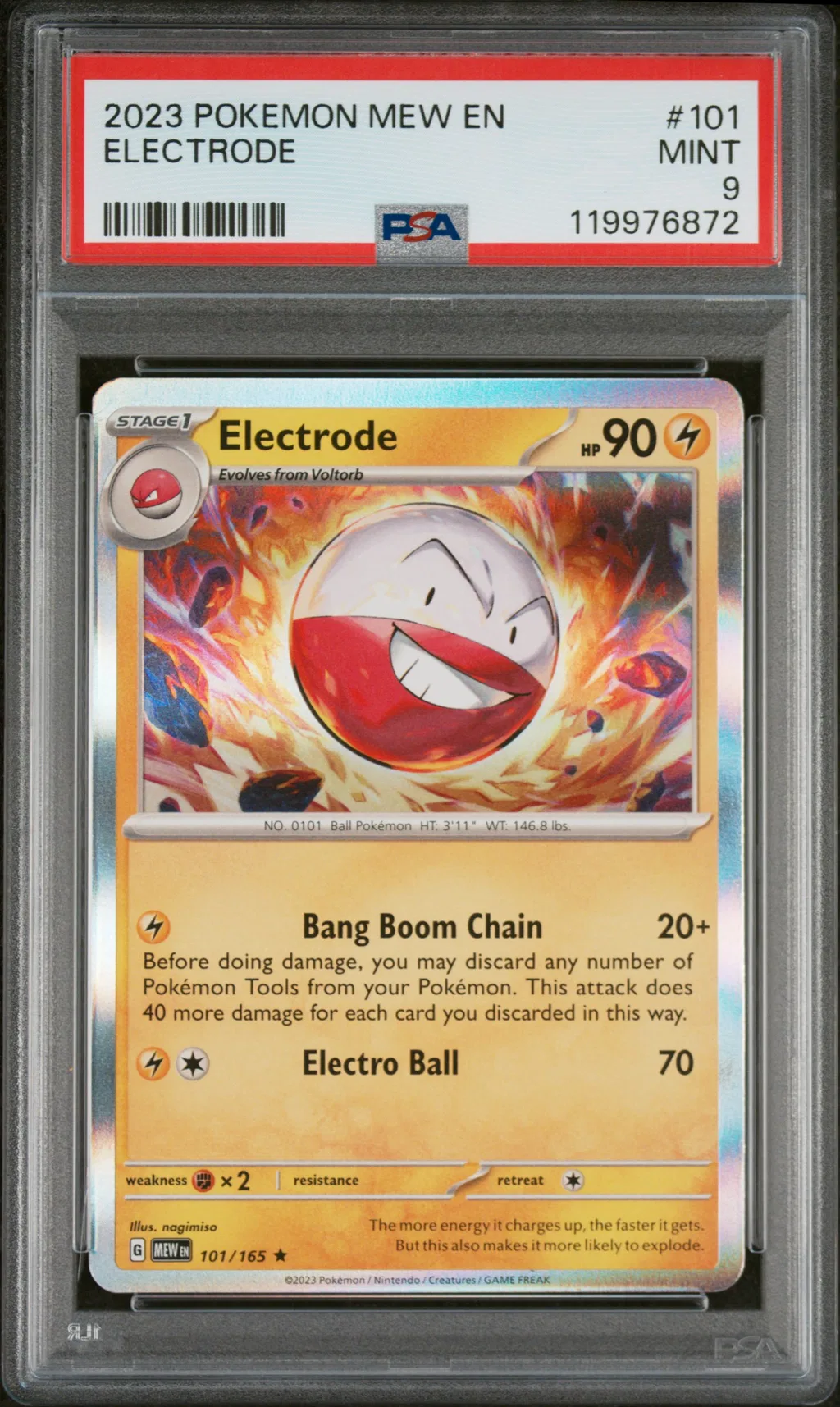 Electrode card artwork
