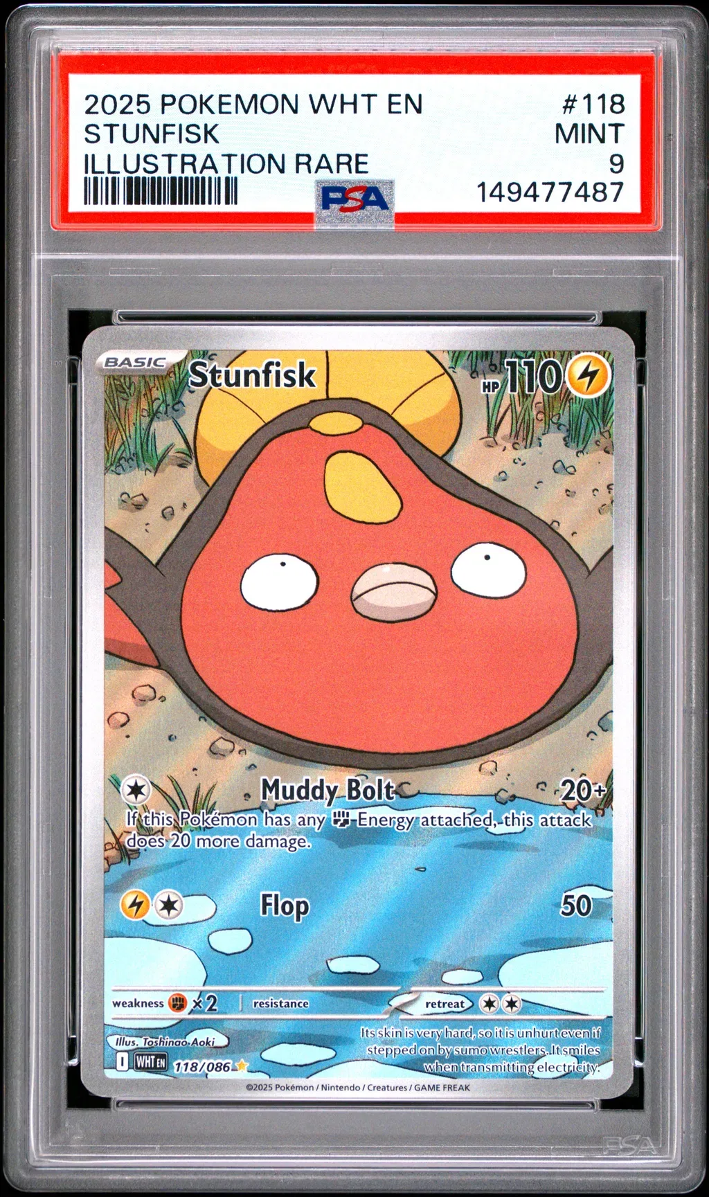 Stunfisk card artwork