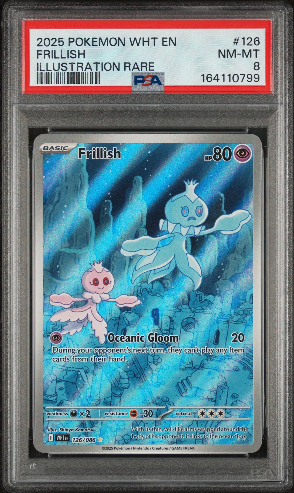 Frillish card artwork