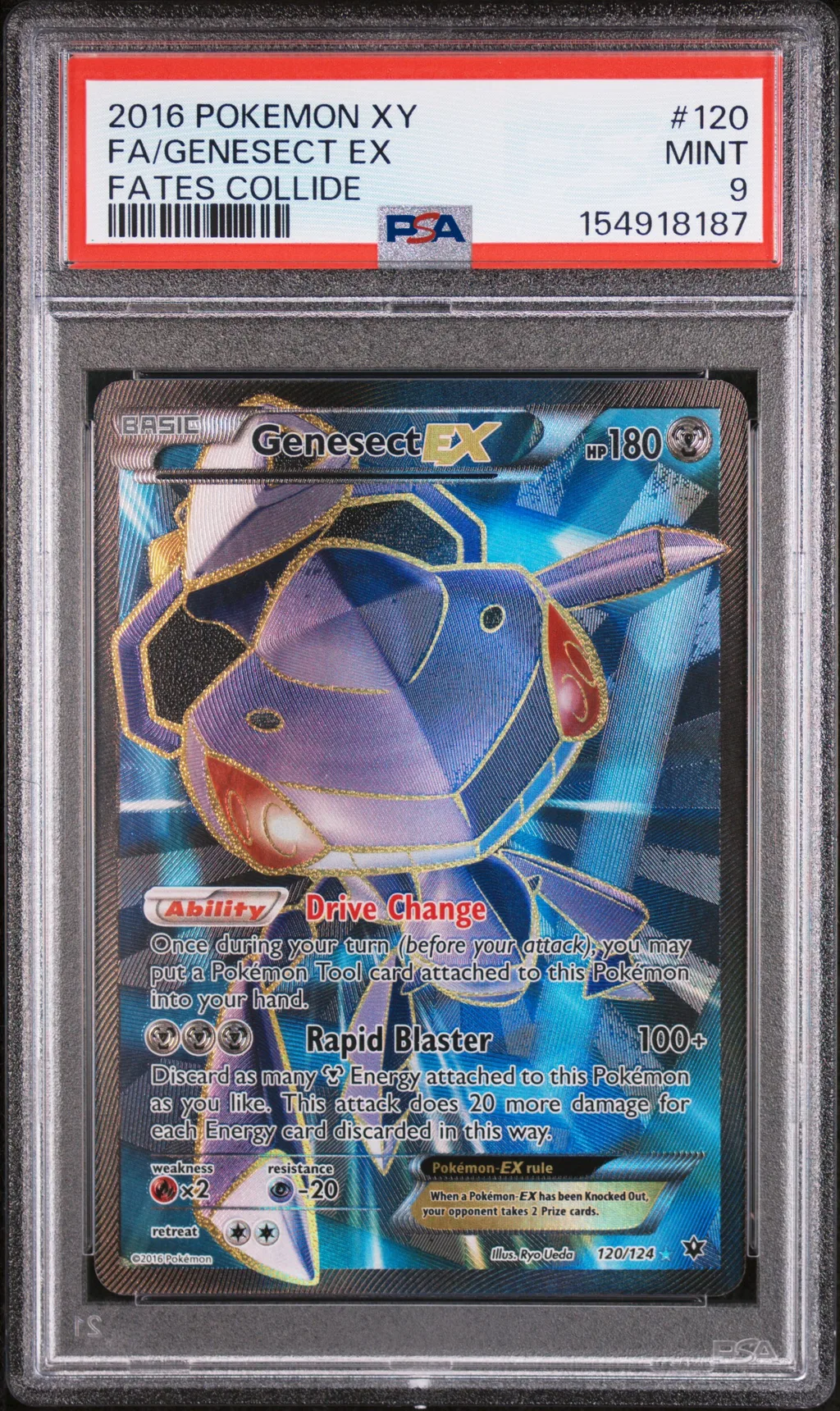 Full Art/Genesect EX card artwork