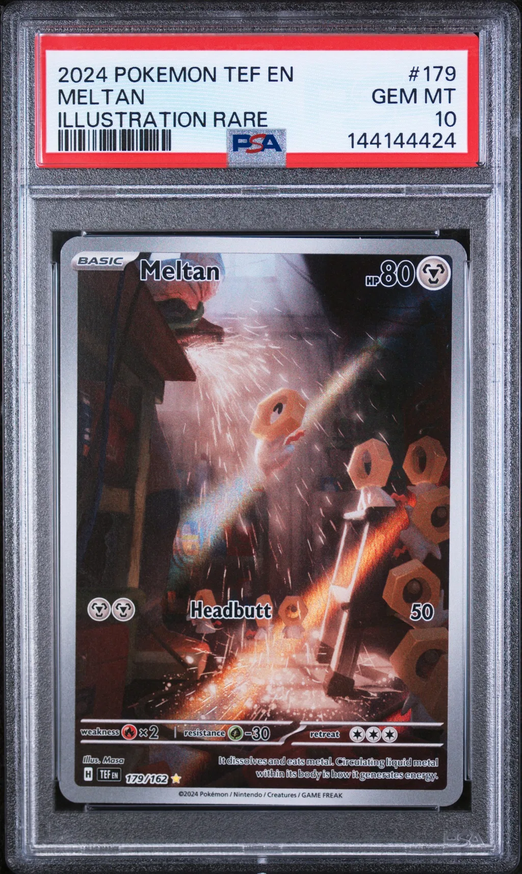 Meltan card artwork