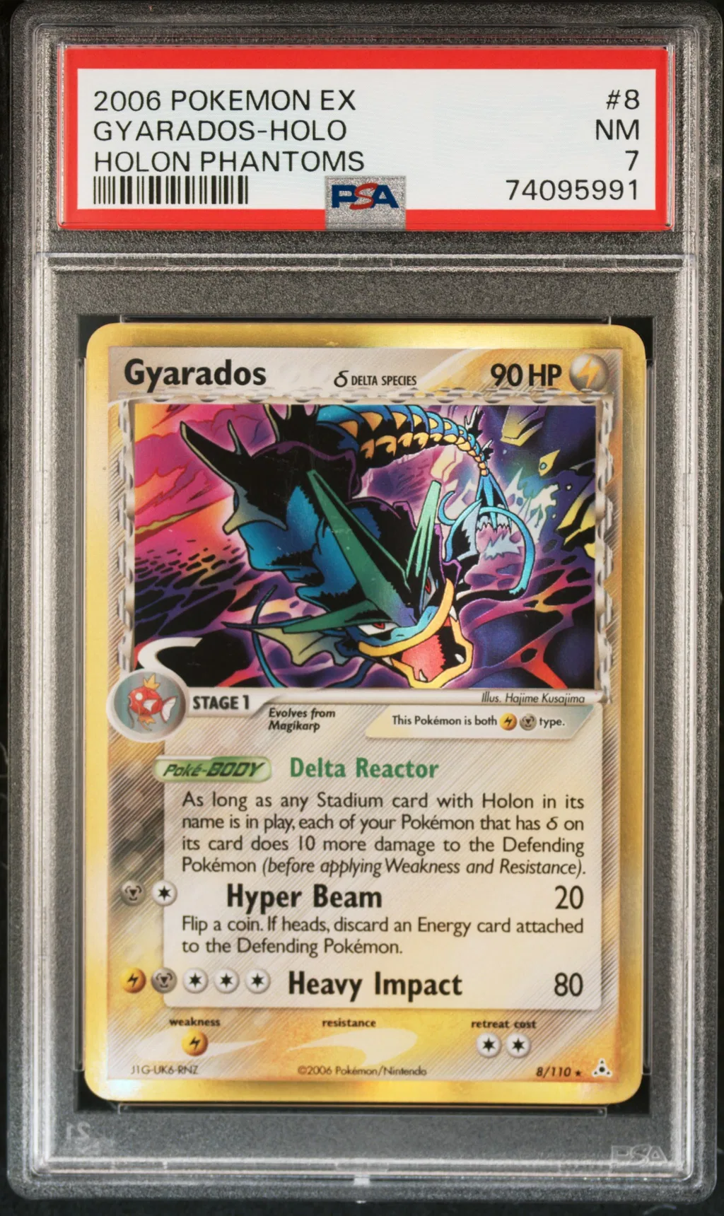 Gyarados-Holo card artwork