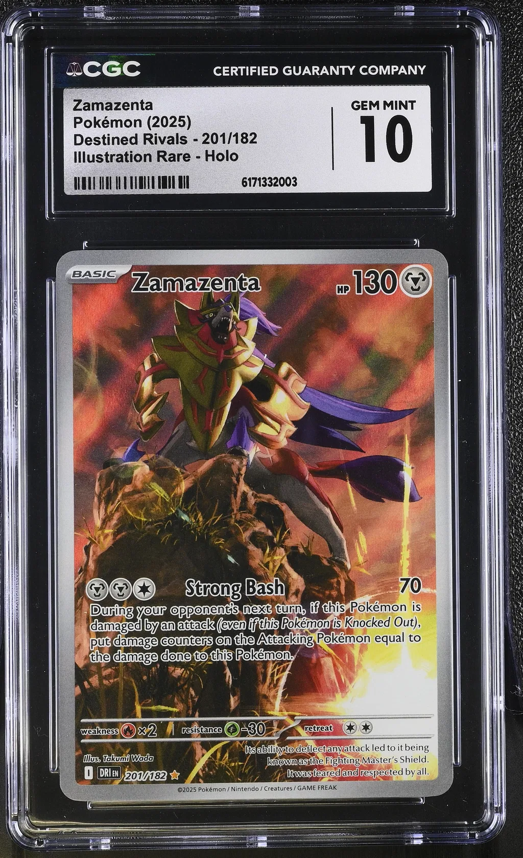 Zamazenta card artwork