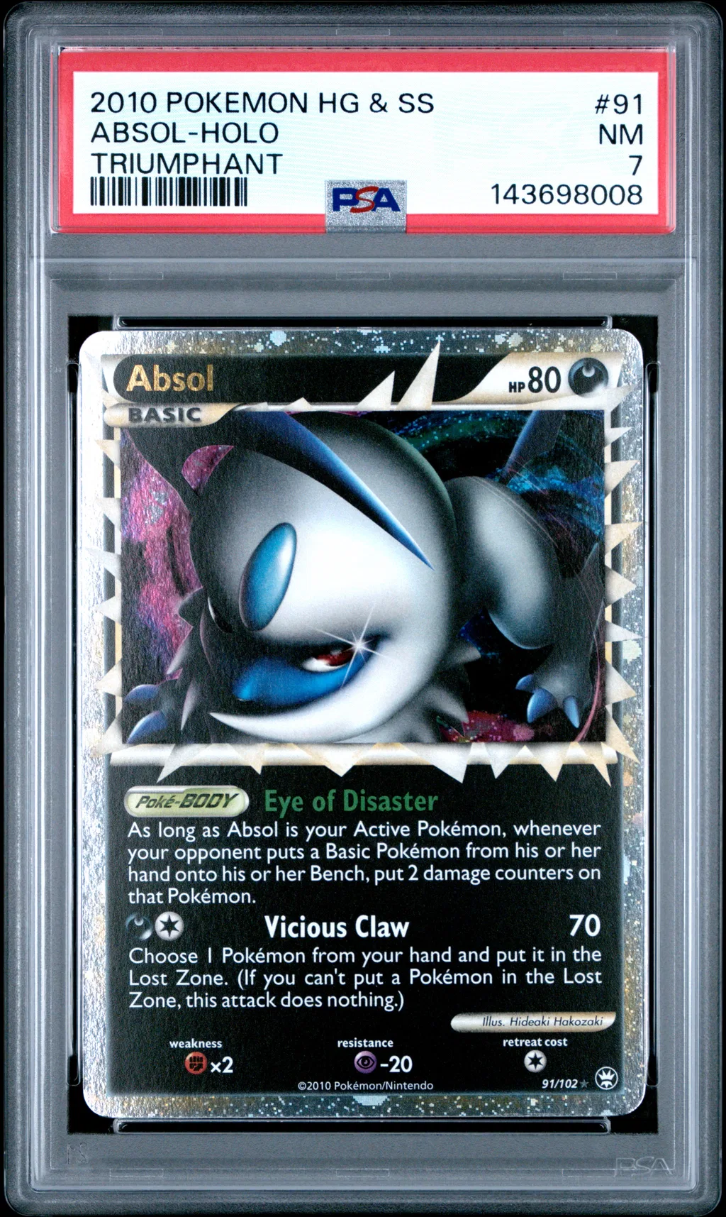 Absol-Holo card artwork