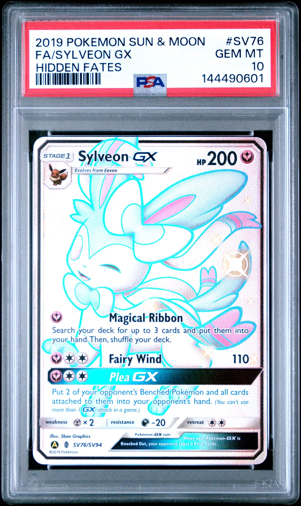 Full Art/Sylveon GX card artwork