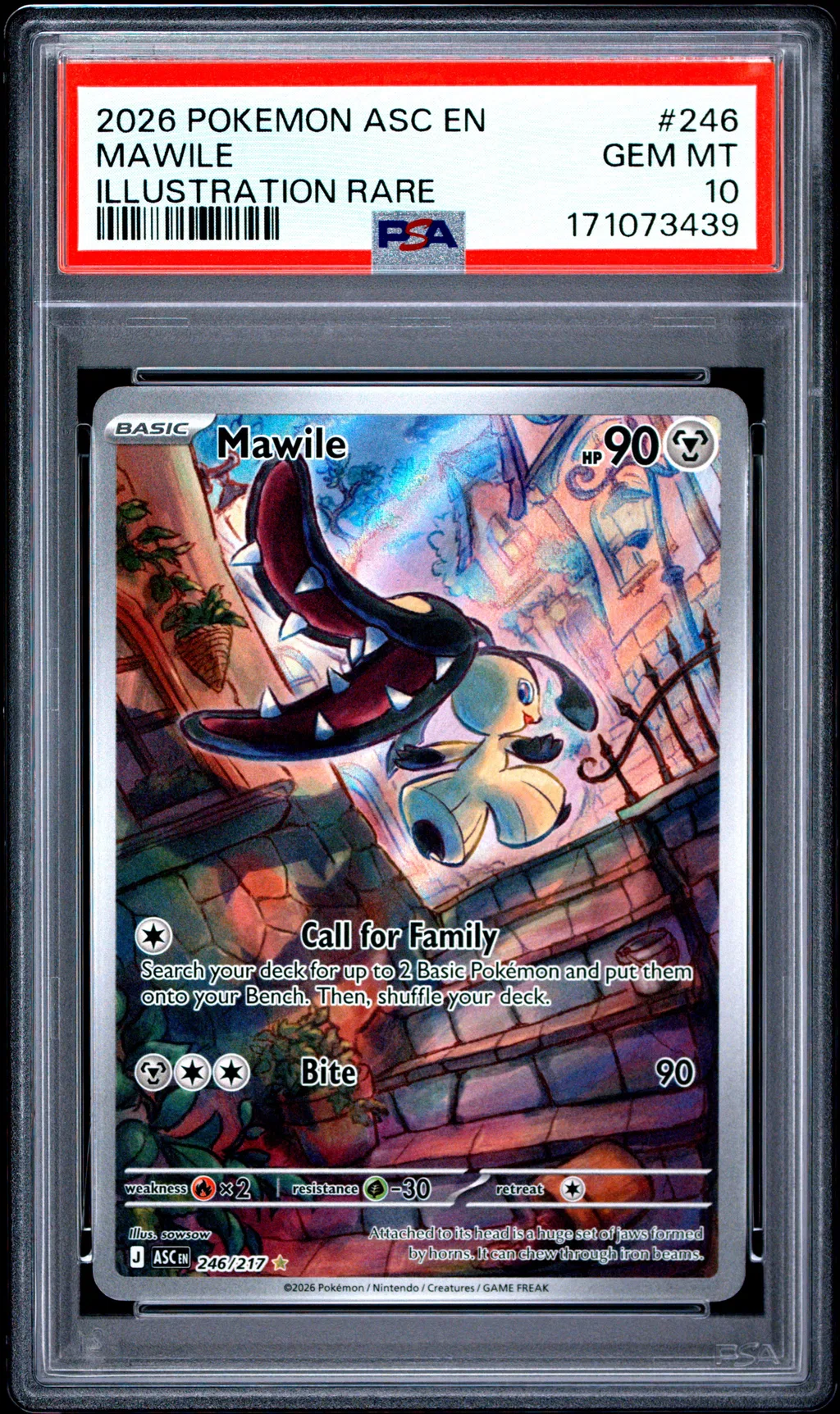 Mawile card artwork