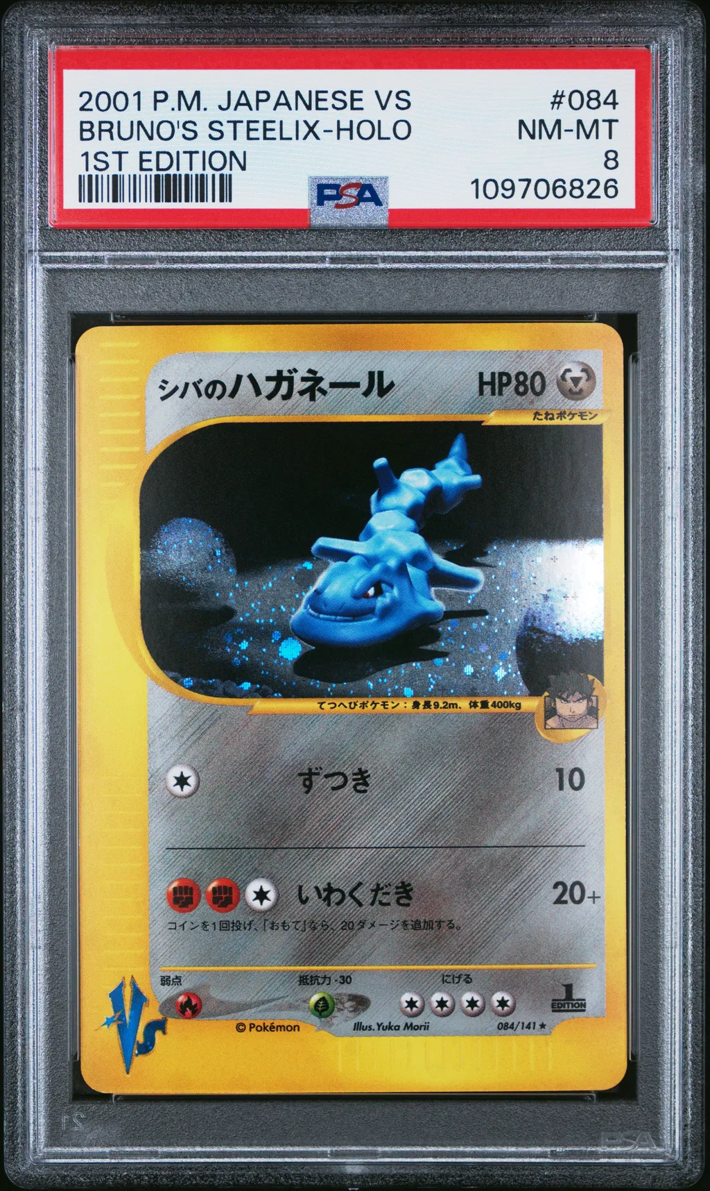 Bruno's Steelix-Holo card artwork